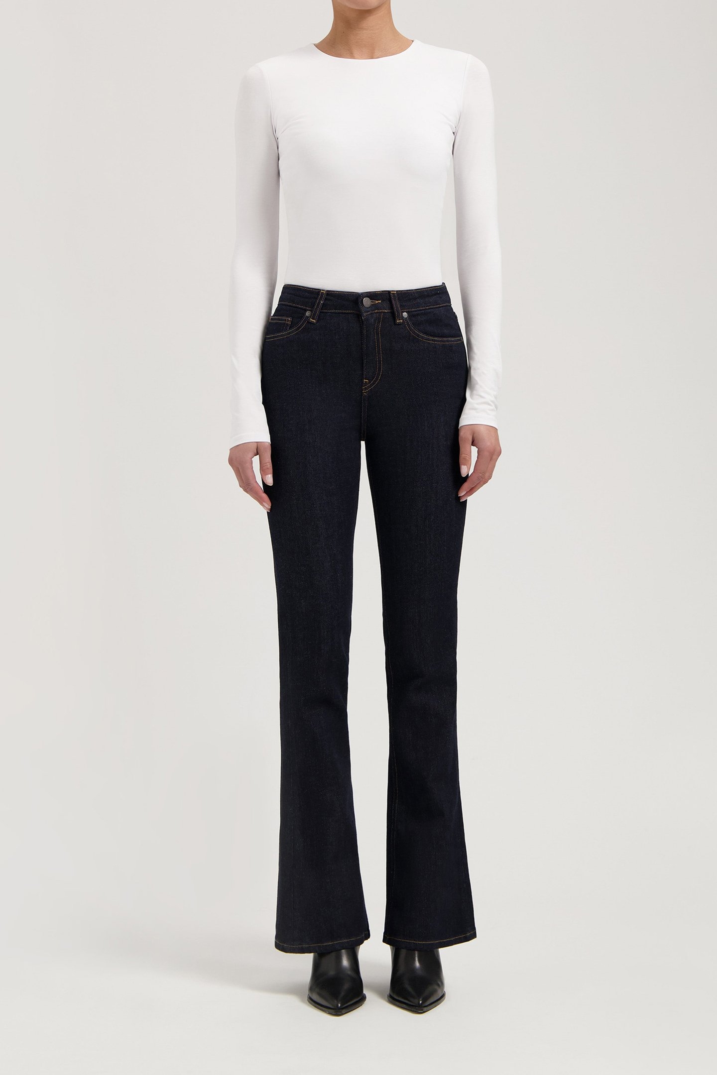 ISY HIGH FLARED STRONG BLUE 3