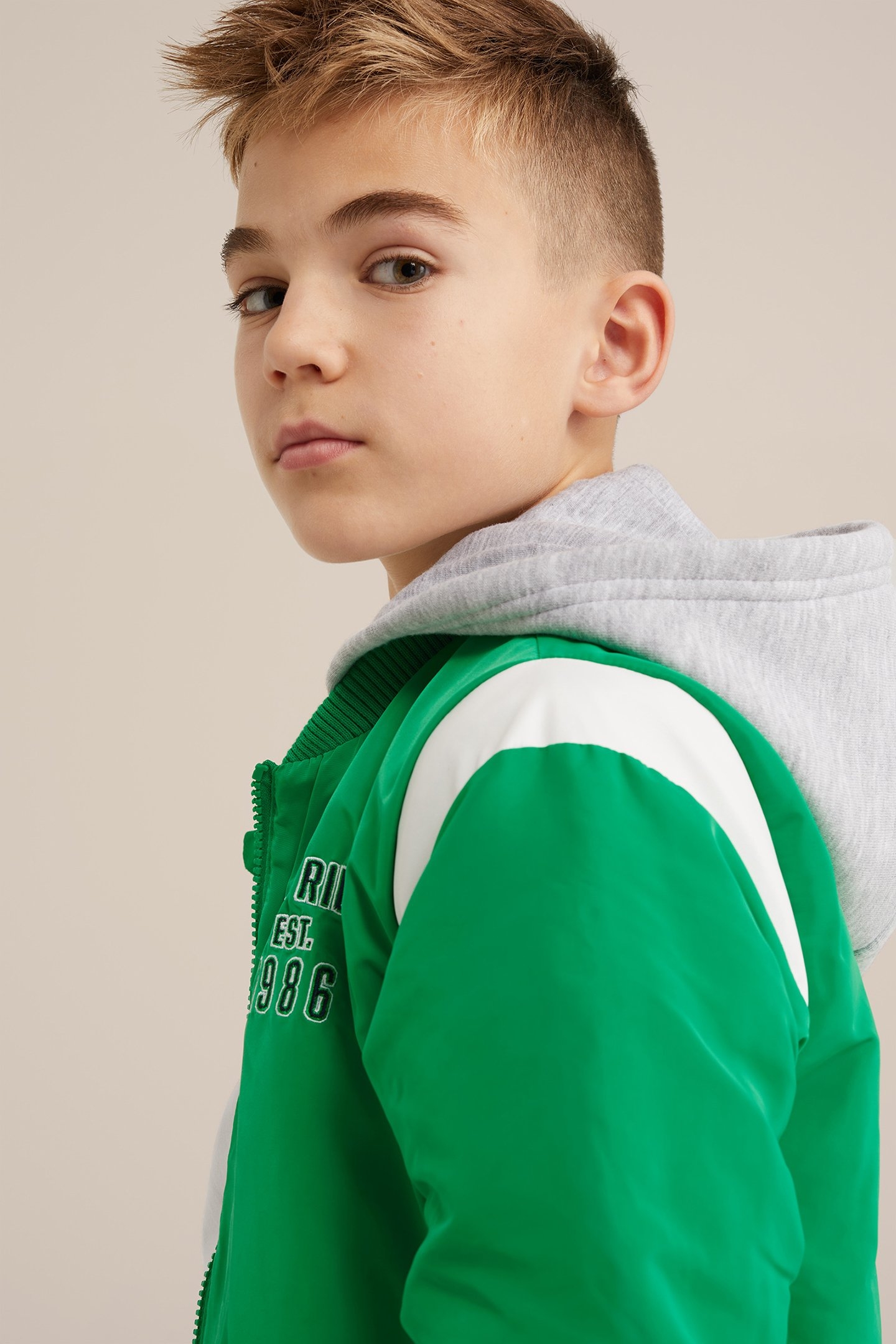 JACKET NORMAL LENGTH BRIGHT GREEN 5