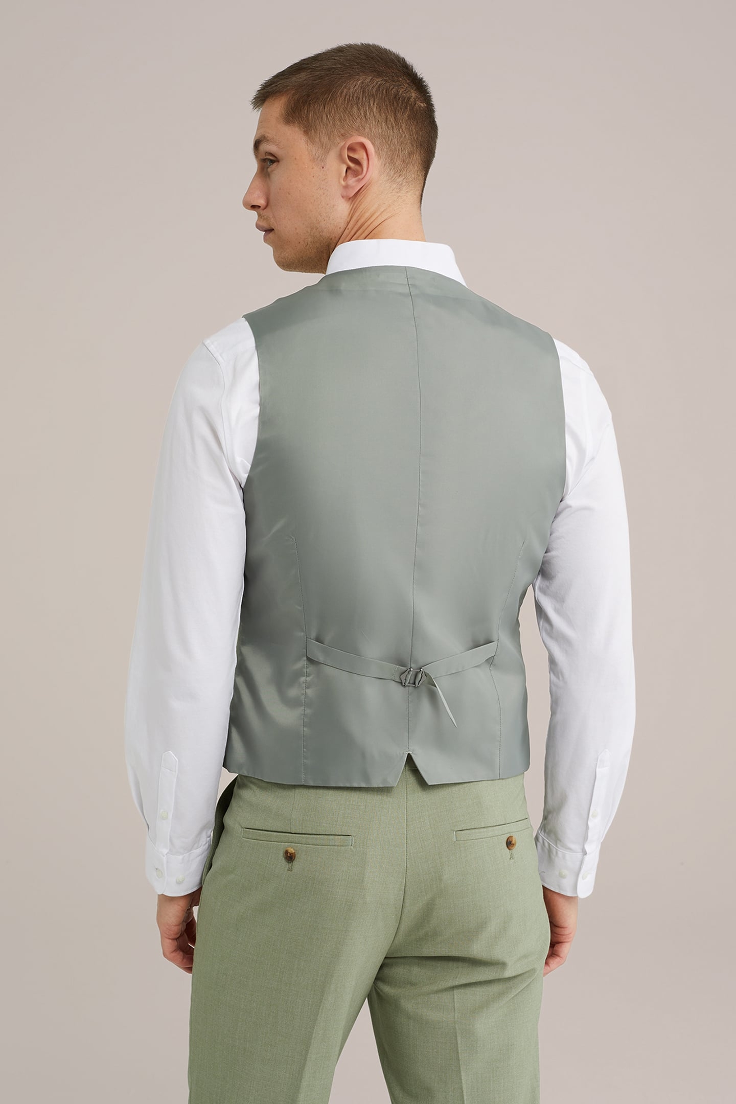 WAISTCOAT LIGHT GREEN 2