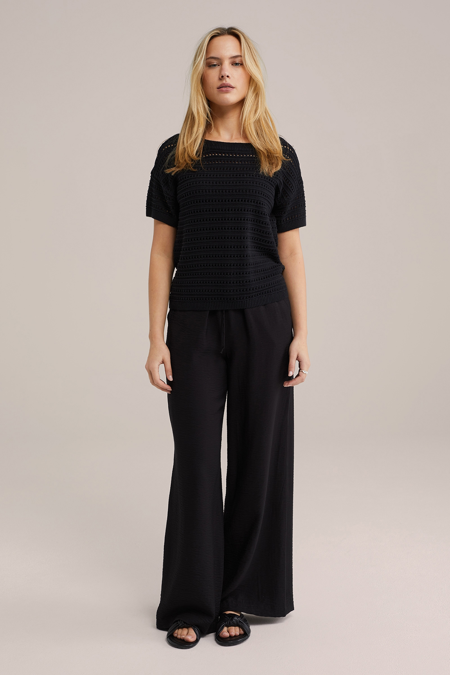 KNITTED PULLOVER BLACK 3