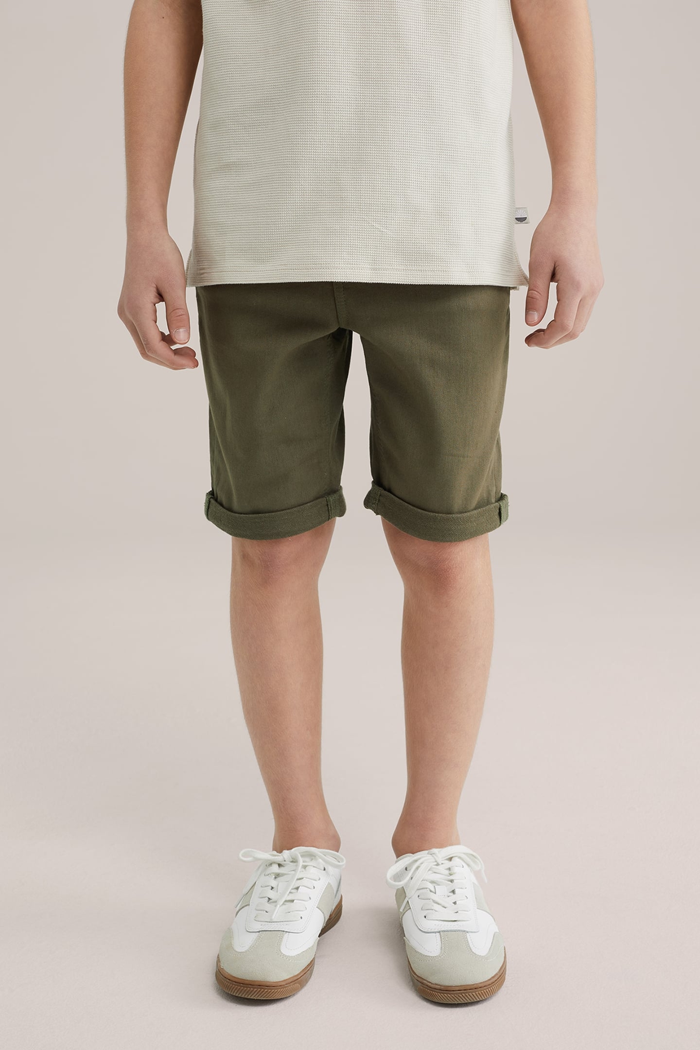 5-POCKET MID WAIST KHAKI 1