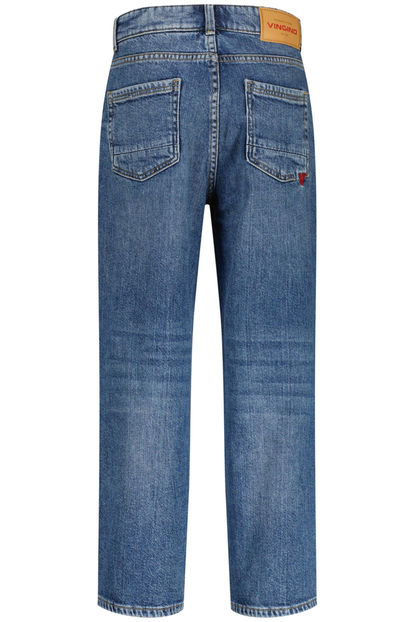 BOYS GERALDO JEANS MID BLUE WASH 4