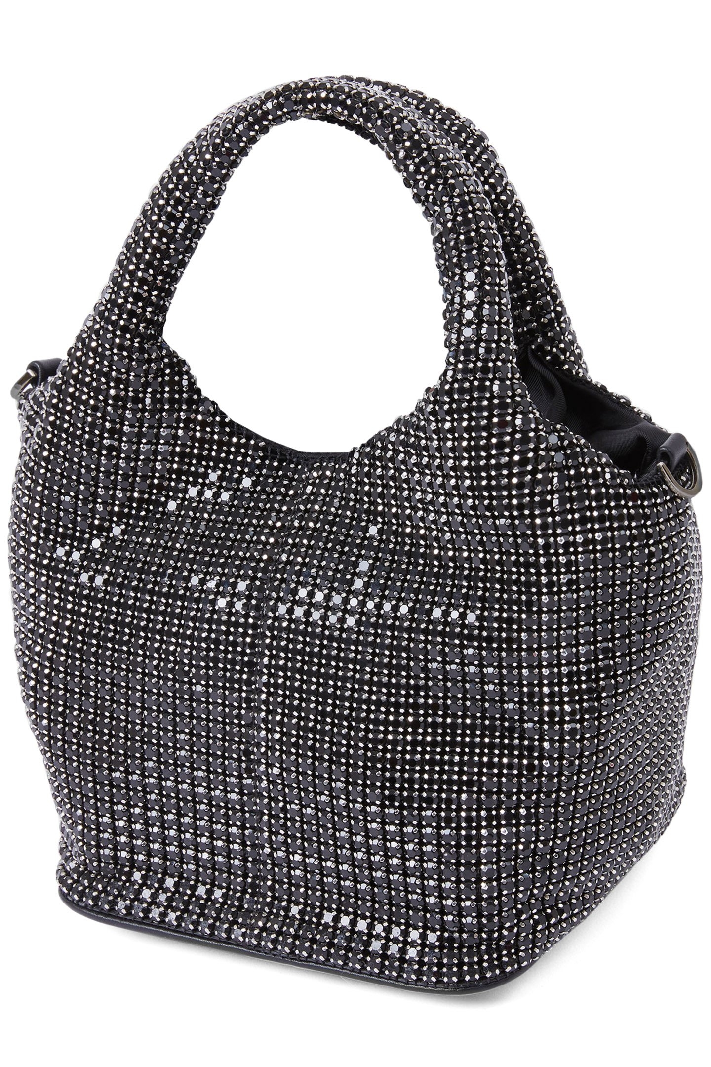 DIAMONTE BUCKET BAG BLACK 2