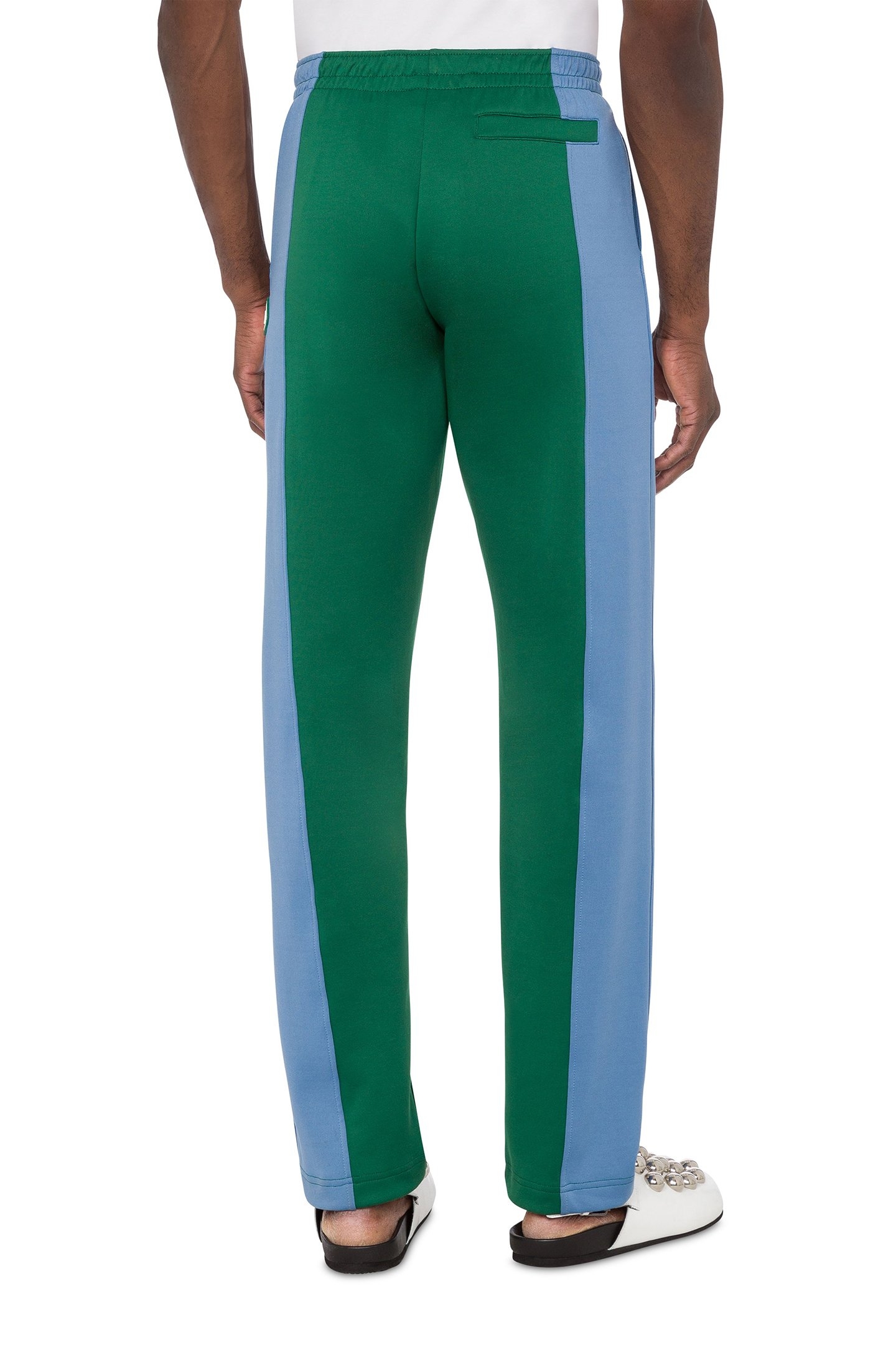 TECHNICAL JOGGING NYLON-COTTON OVAL PATCH GREEN 2