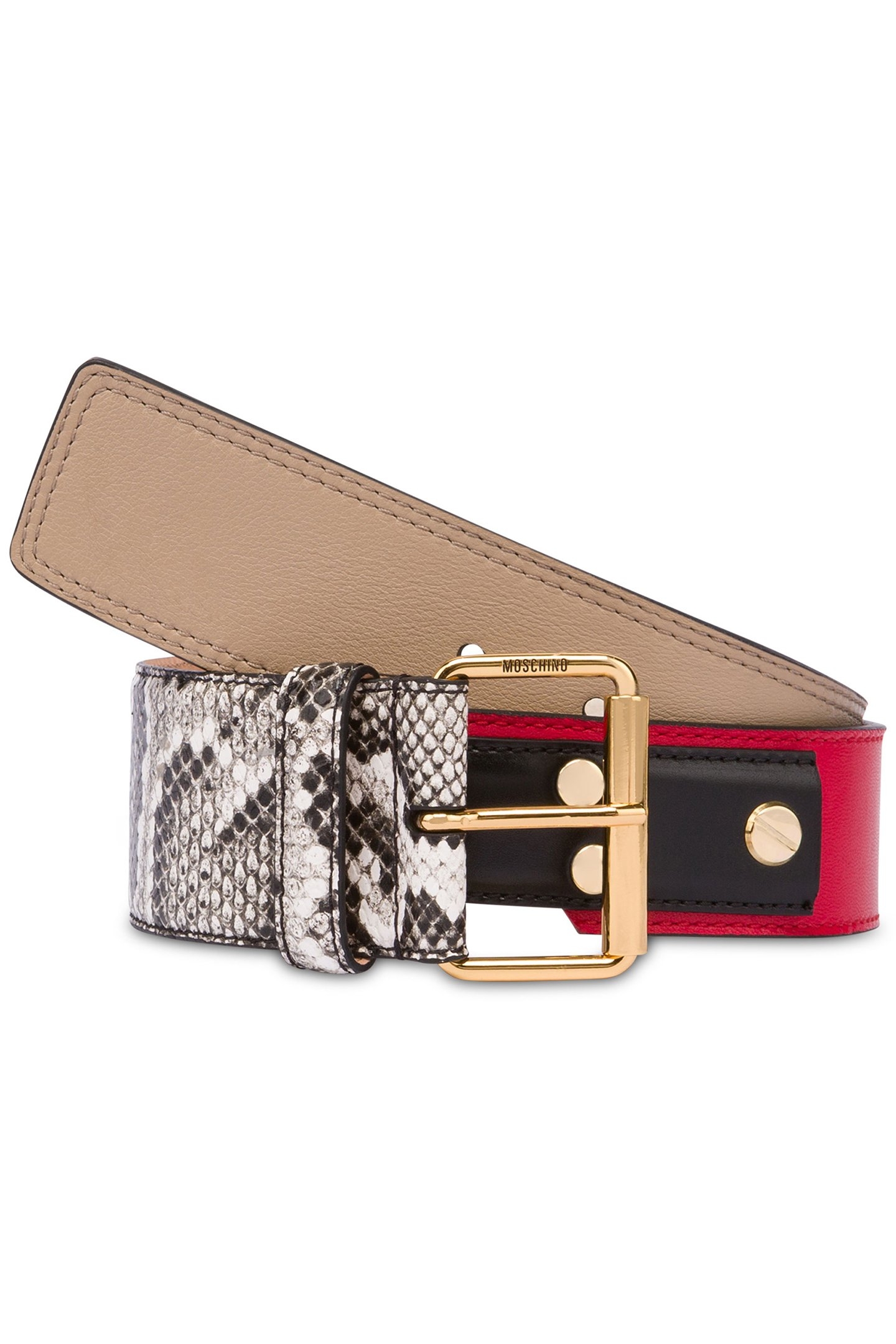 PATCHWORK GOAT BELT MULTICOLOR 2