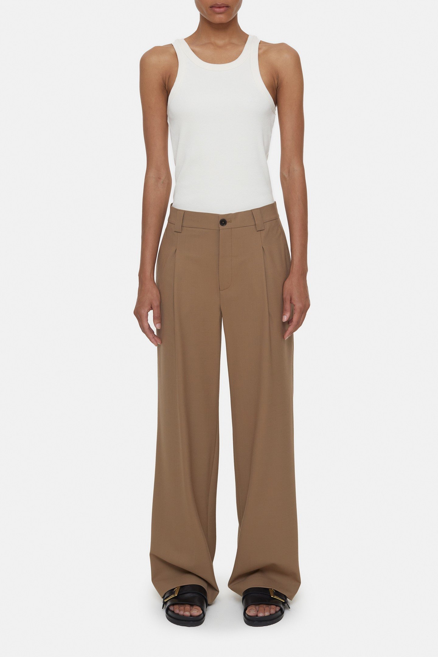 BROOKS PANTS BROWN SUGAR 1