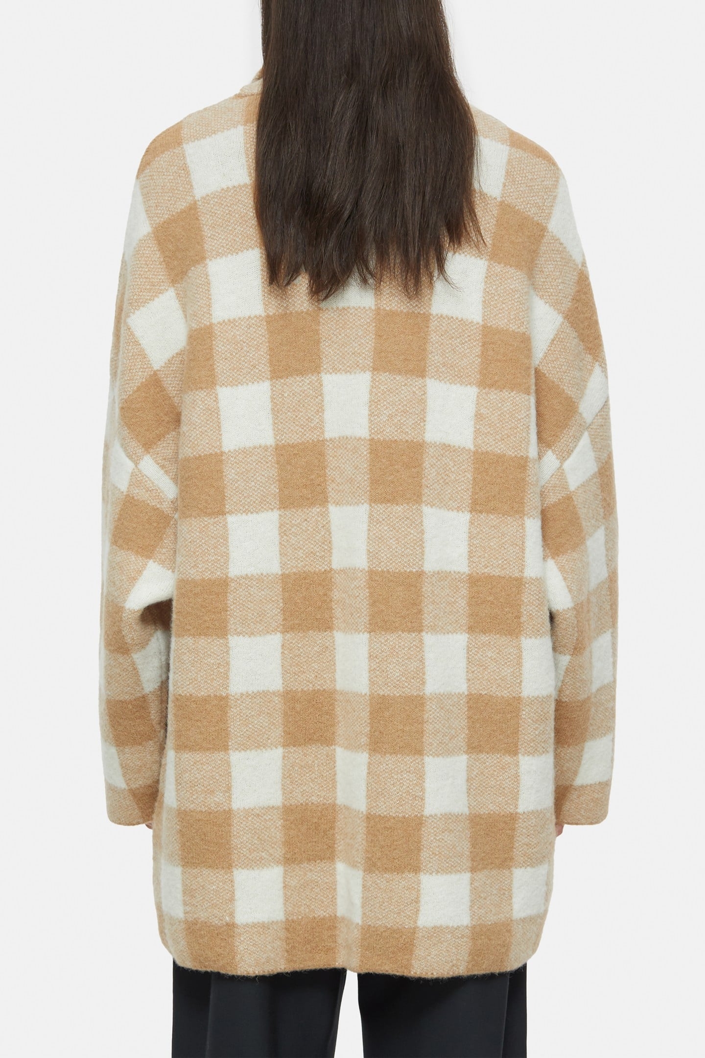 KNITTED SHACKET KNITS CHINO BEIGE 6