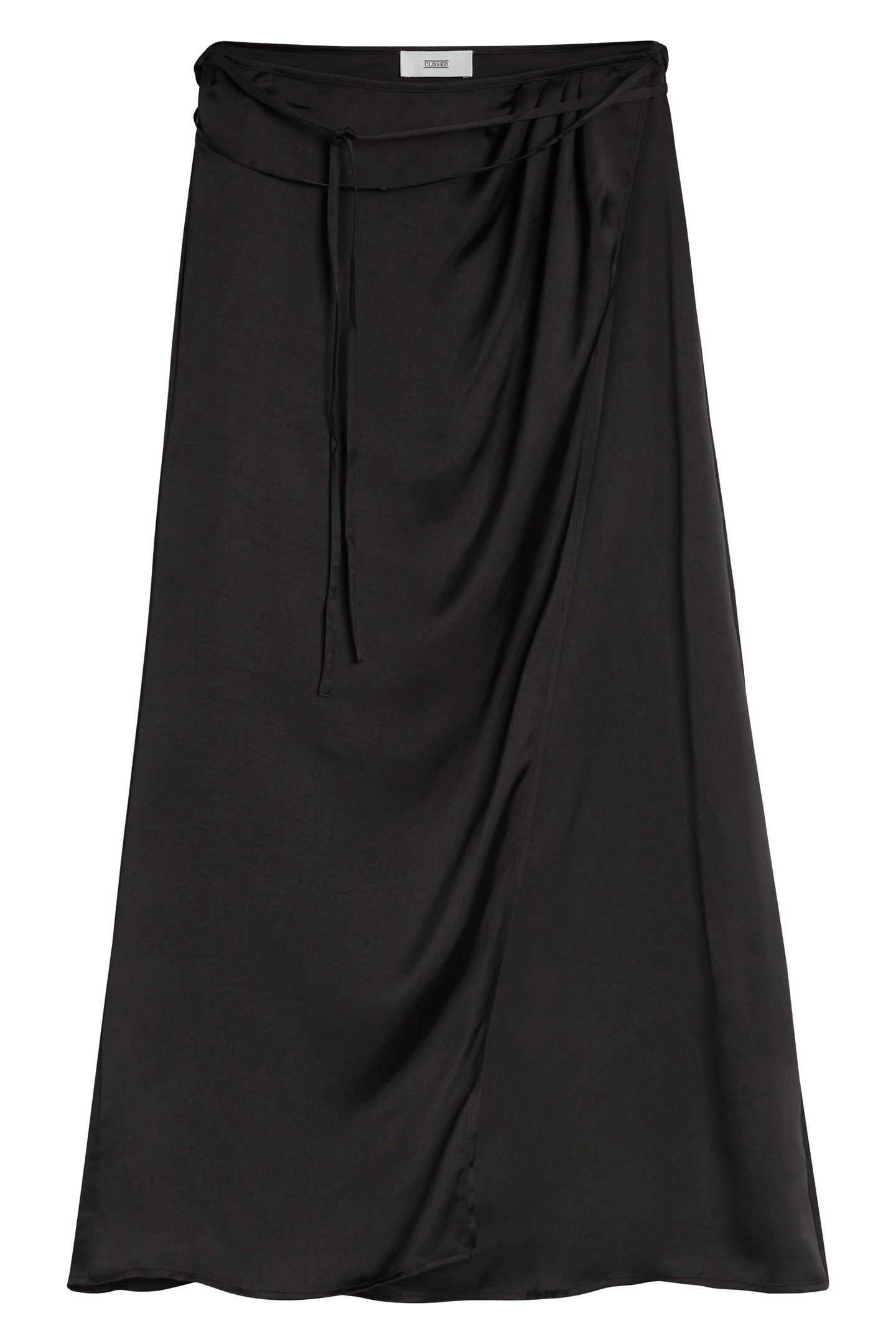 WRAP SKIRT BLACK 1