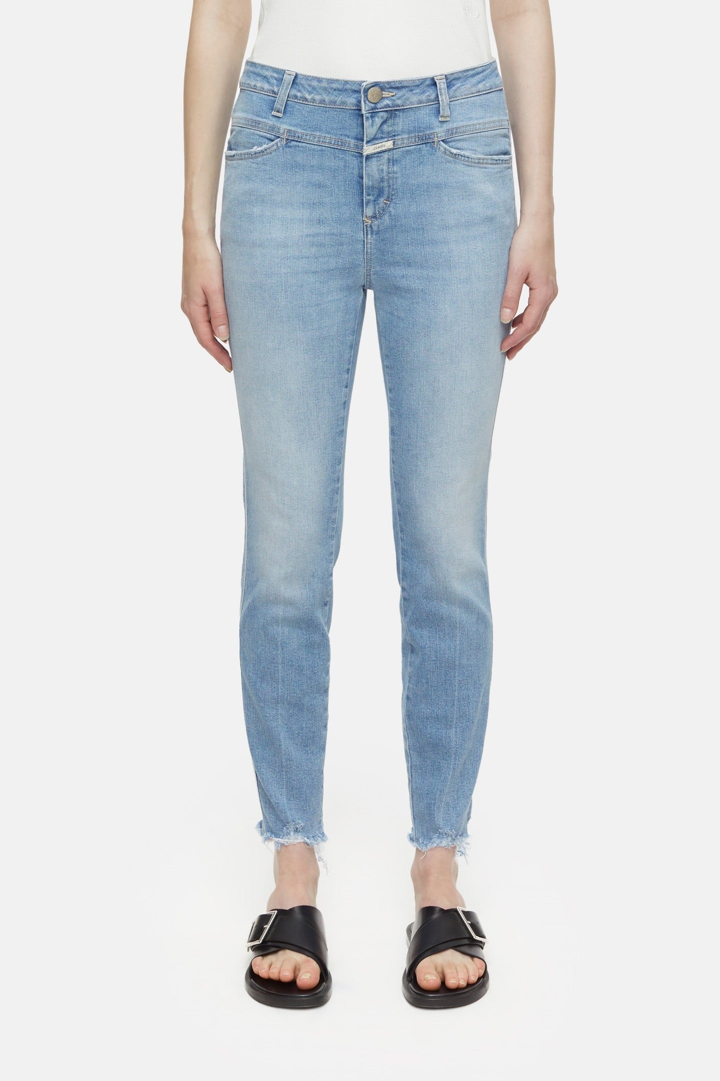 SKINNY PUSHER JEANS LIGHT BLUE 2