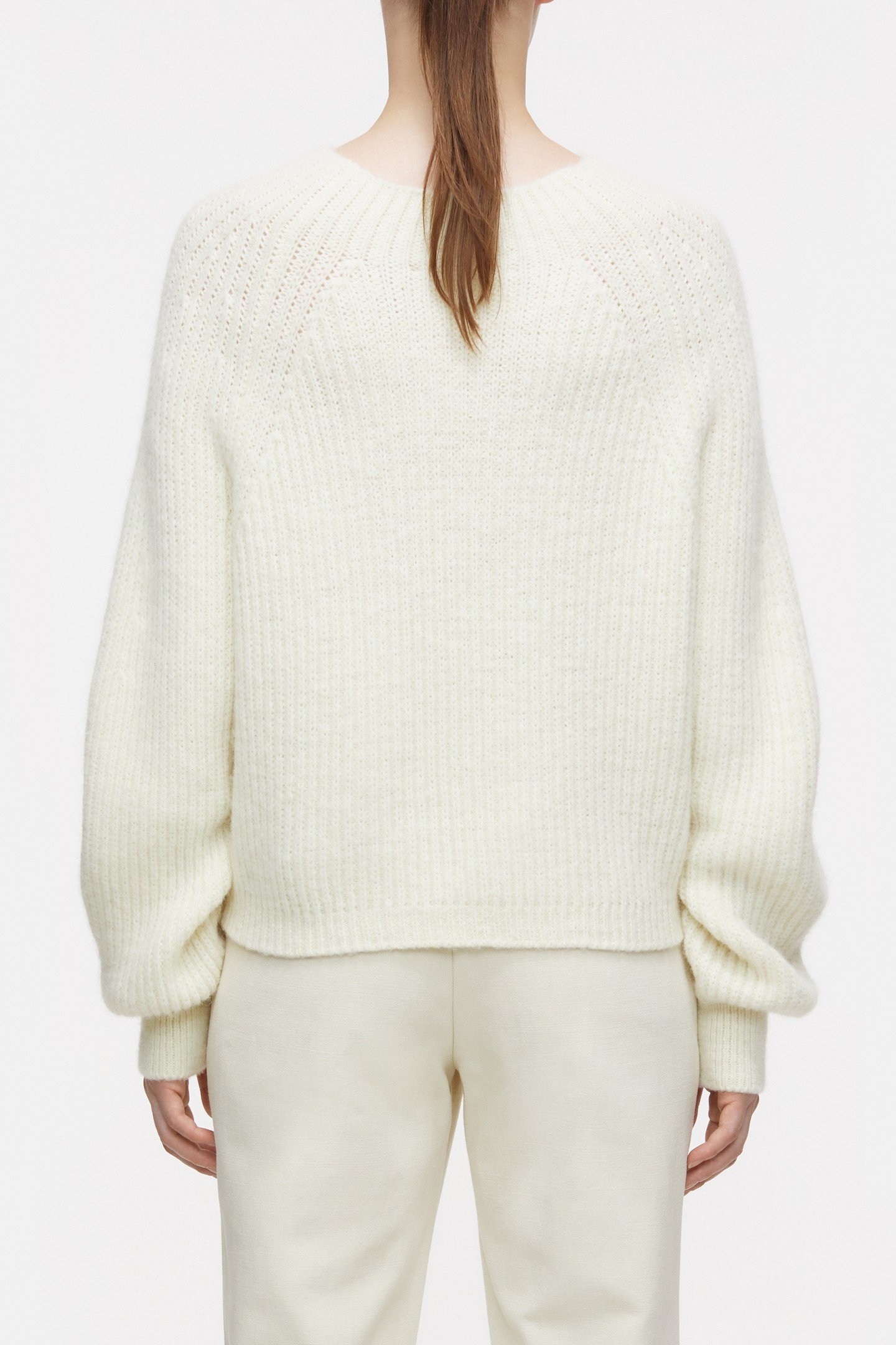 CROPPED LONG SLEEVE KNITS VANILLA 4