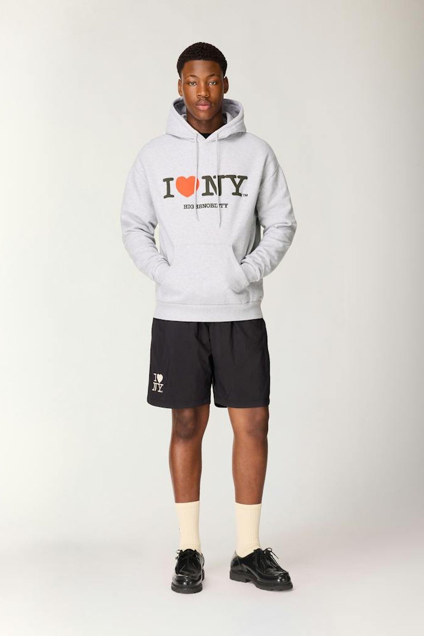 I LOVE NY® X HIGHSNOBIETY – SHORTS BLACK 1