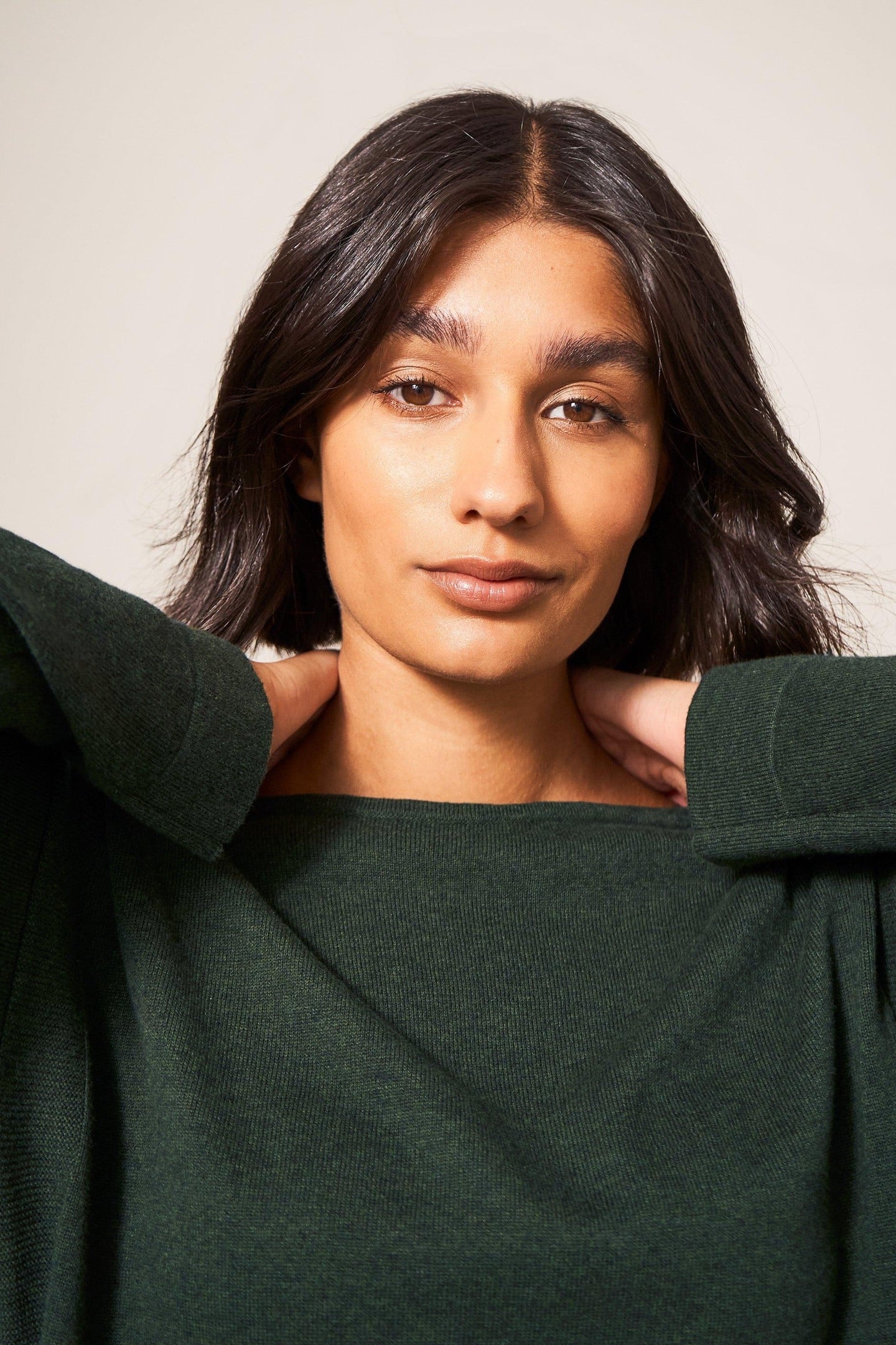 OPHIA JUMPER DARK GREEN 4