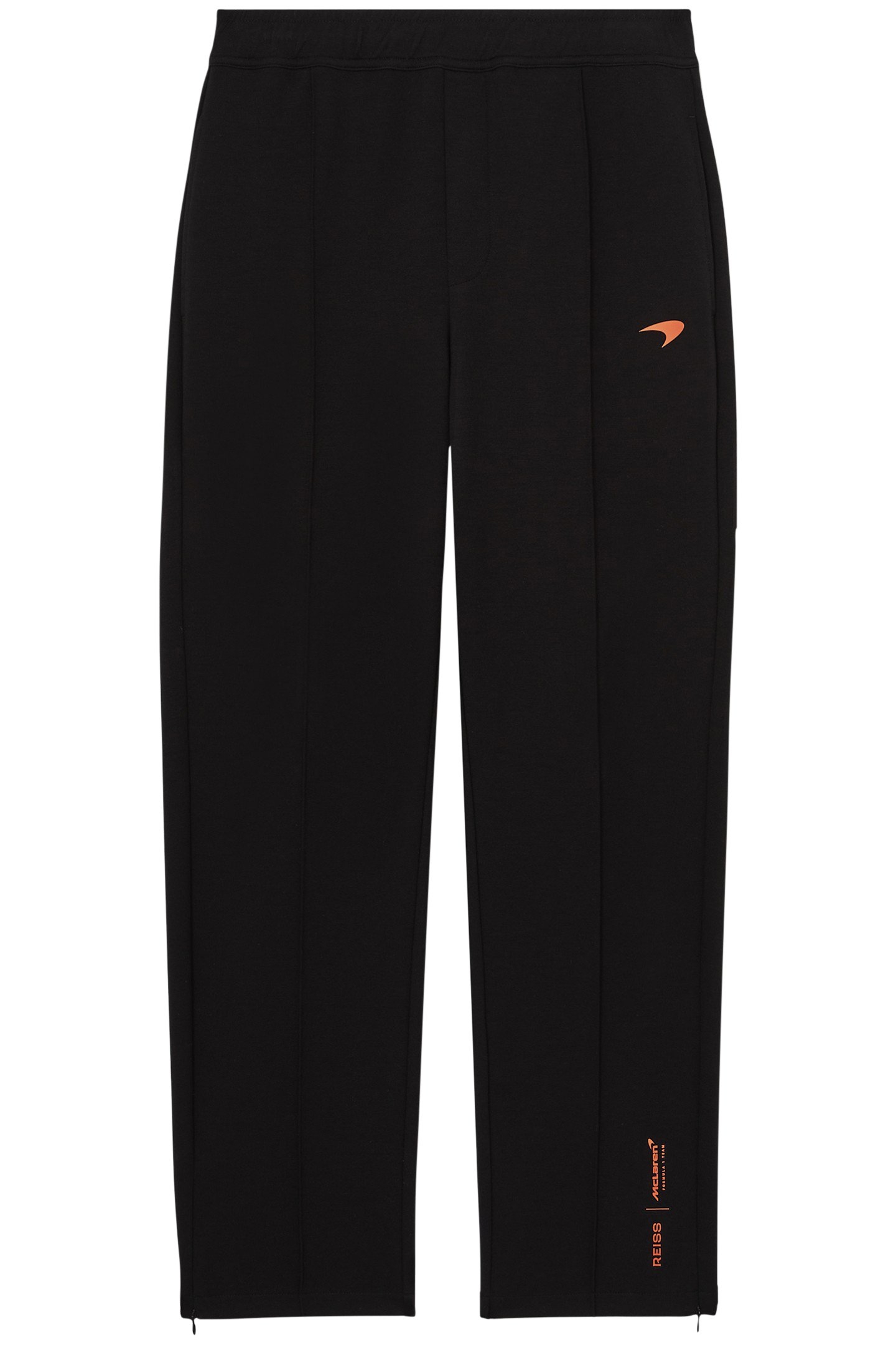 JERSEY INTERLOCK SPEEDMARK ZIP CUFF JOGGER BLACK 4