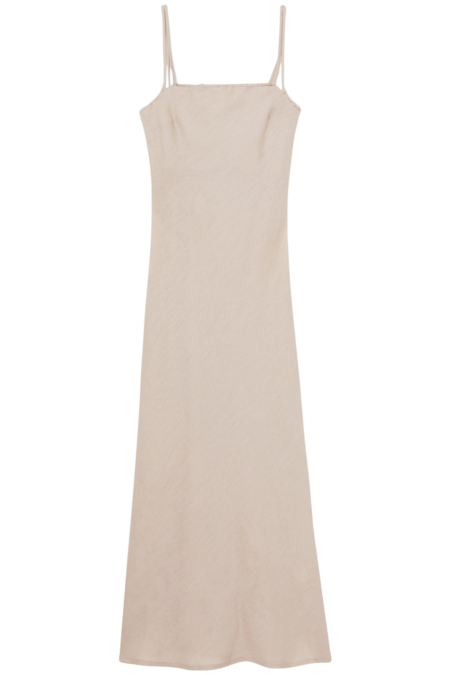 LINEN SLIP DRESS NEUTRAL 3