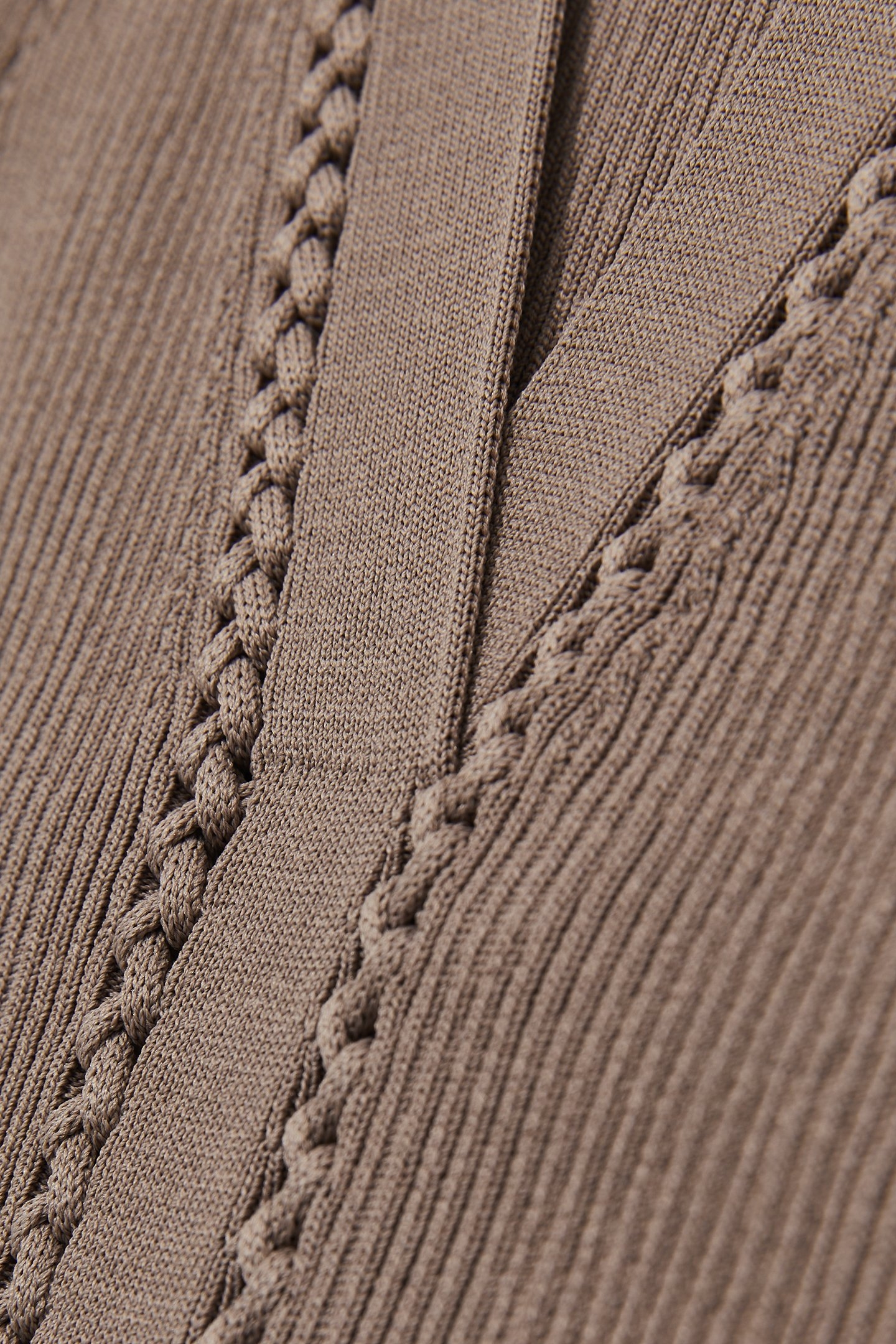 CRAFT STITCH VEST MINK 6