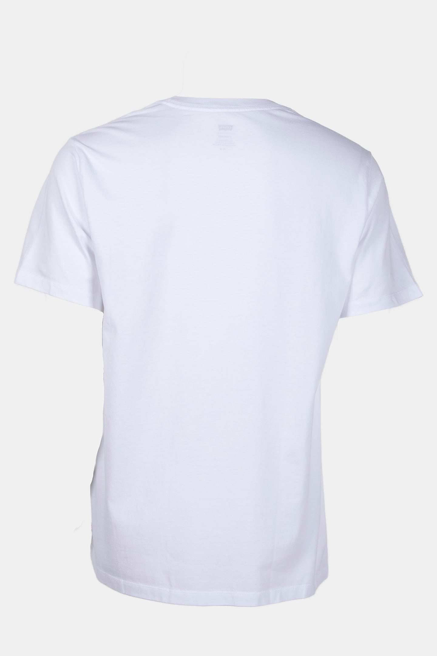 GRAPHIC CREWNECK TEE BLACK LOGO WHITE BODY 4