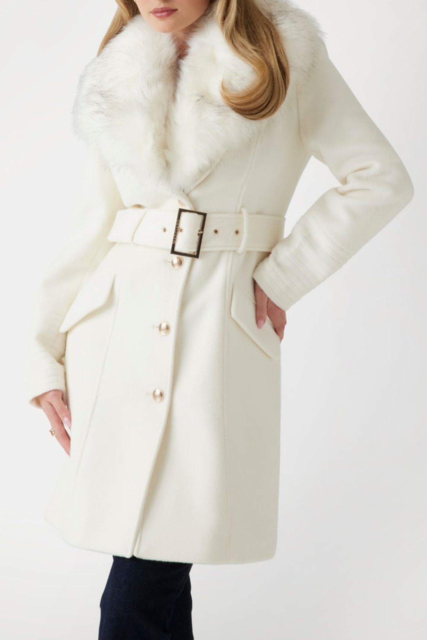 LORETA COAT PALE PEARL MULTI 1