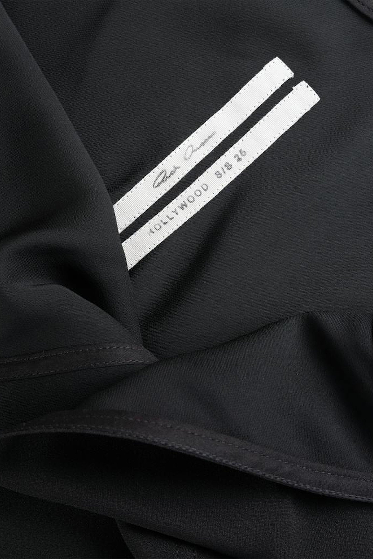 RICK OWENS – SLIP DRESS BLACK 3