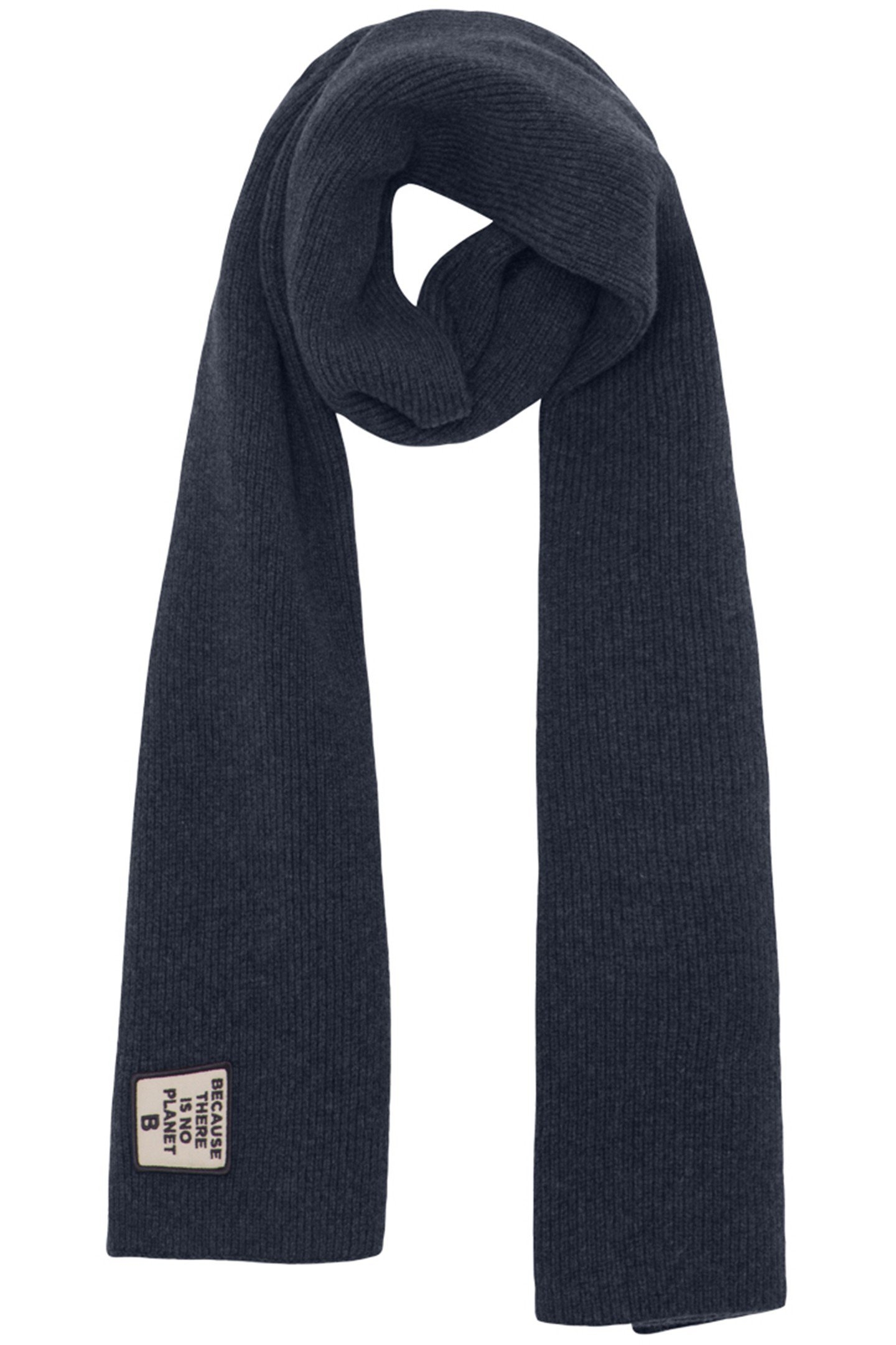 UNISEX PATCHALF BECAUSE SCARF DEEP NAVY 1