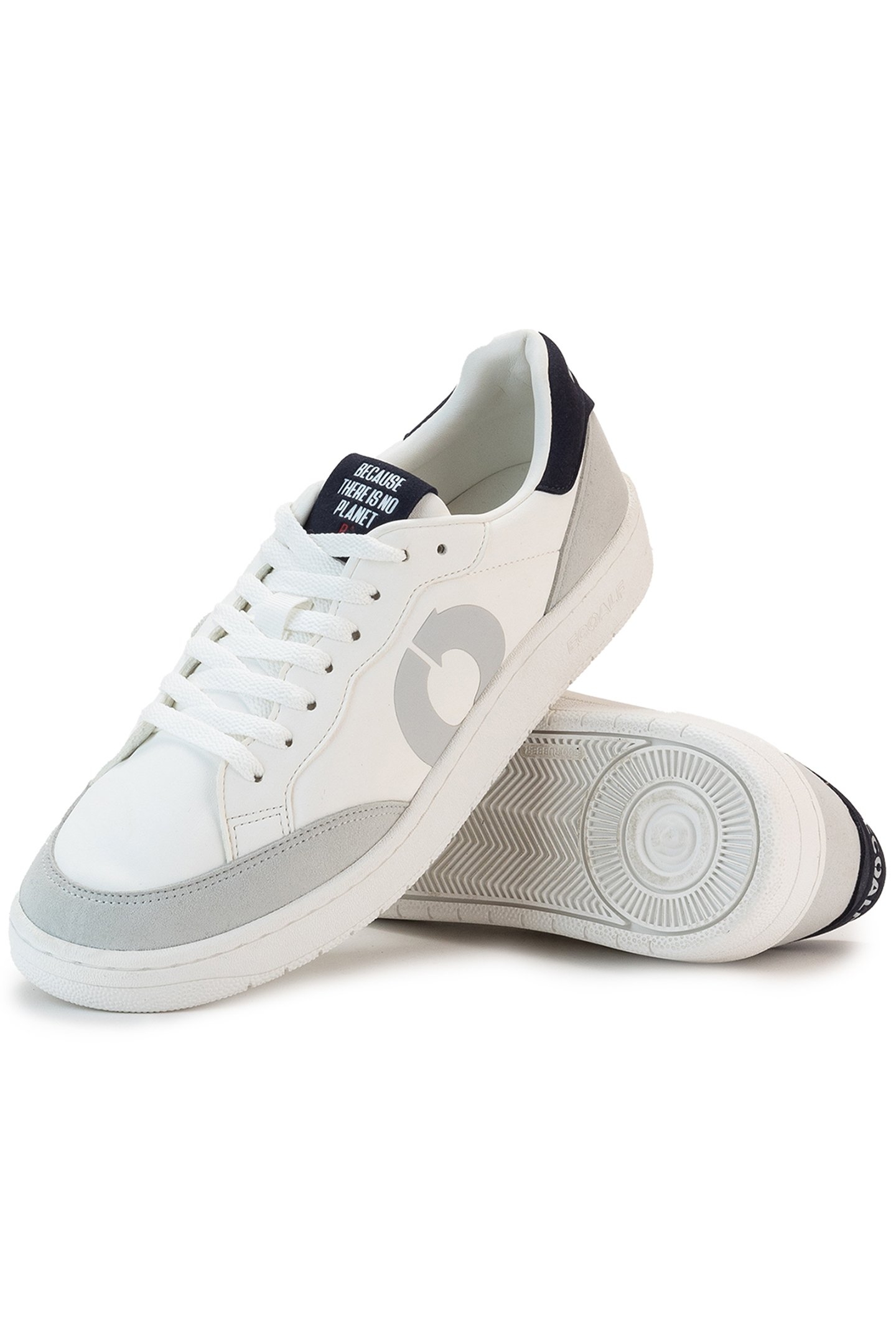 DEIAALF LEATHER SNEAKERS OFF WHITE/ BLUE 2