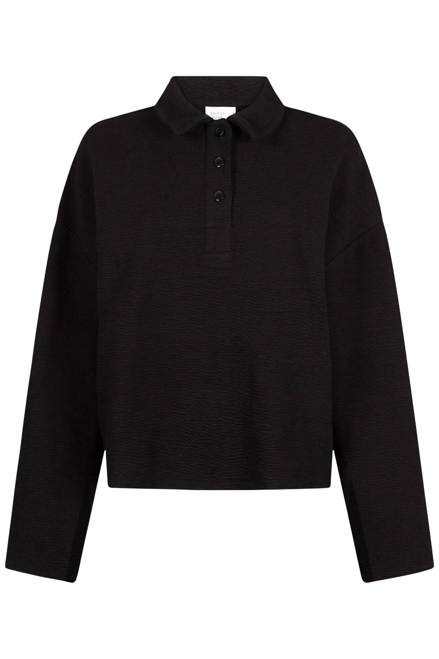 ISMENE TOP LONG SLEEVE BLACK 1