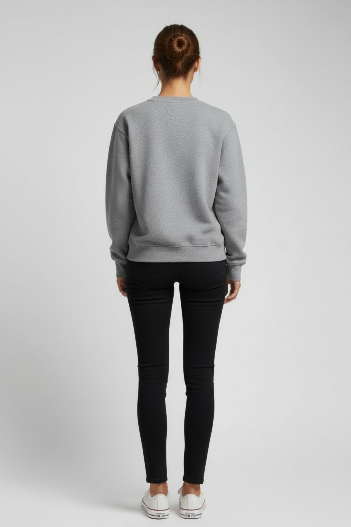 ALWAYS LATE SWEATER GREY MELANGE 3