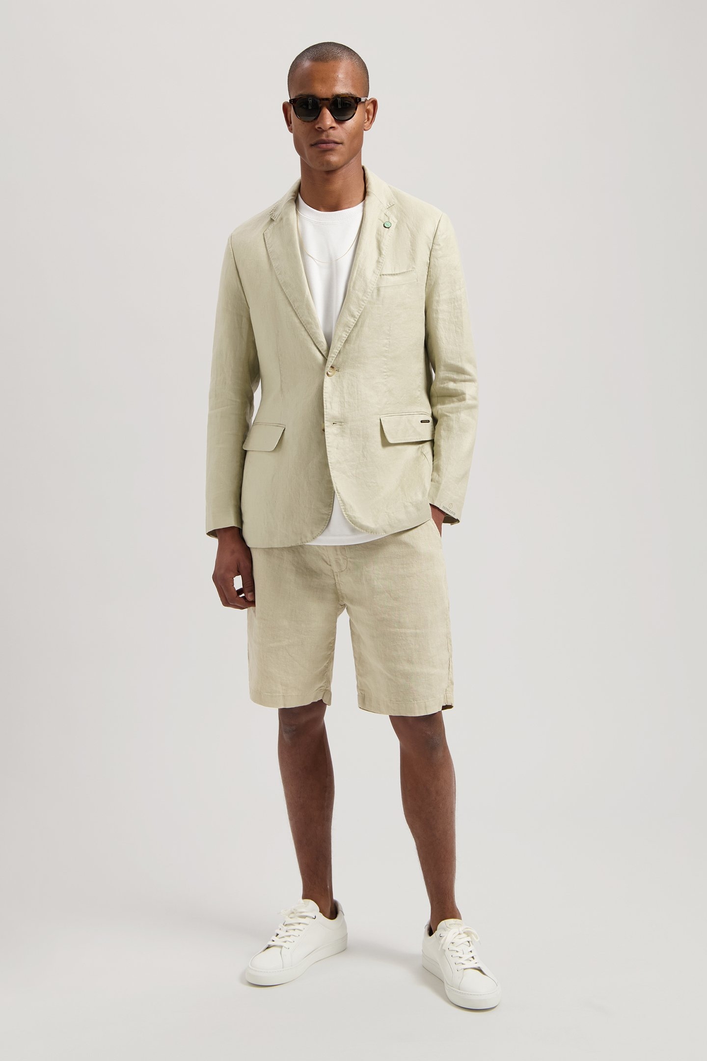 DS_CRIS LINEN TWILL BLAZER SAND 3