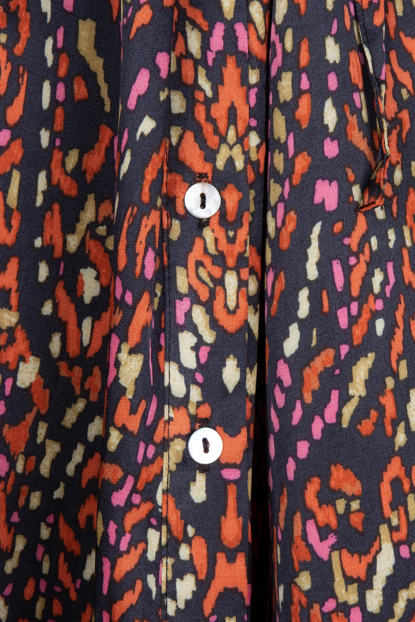 DRESS LONG SATEEN REWILDING PRINT 7