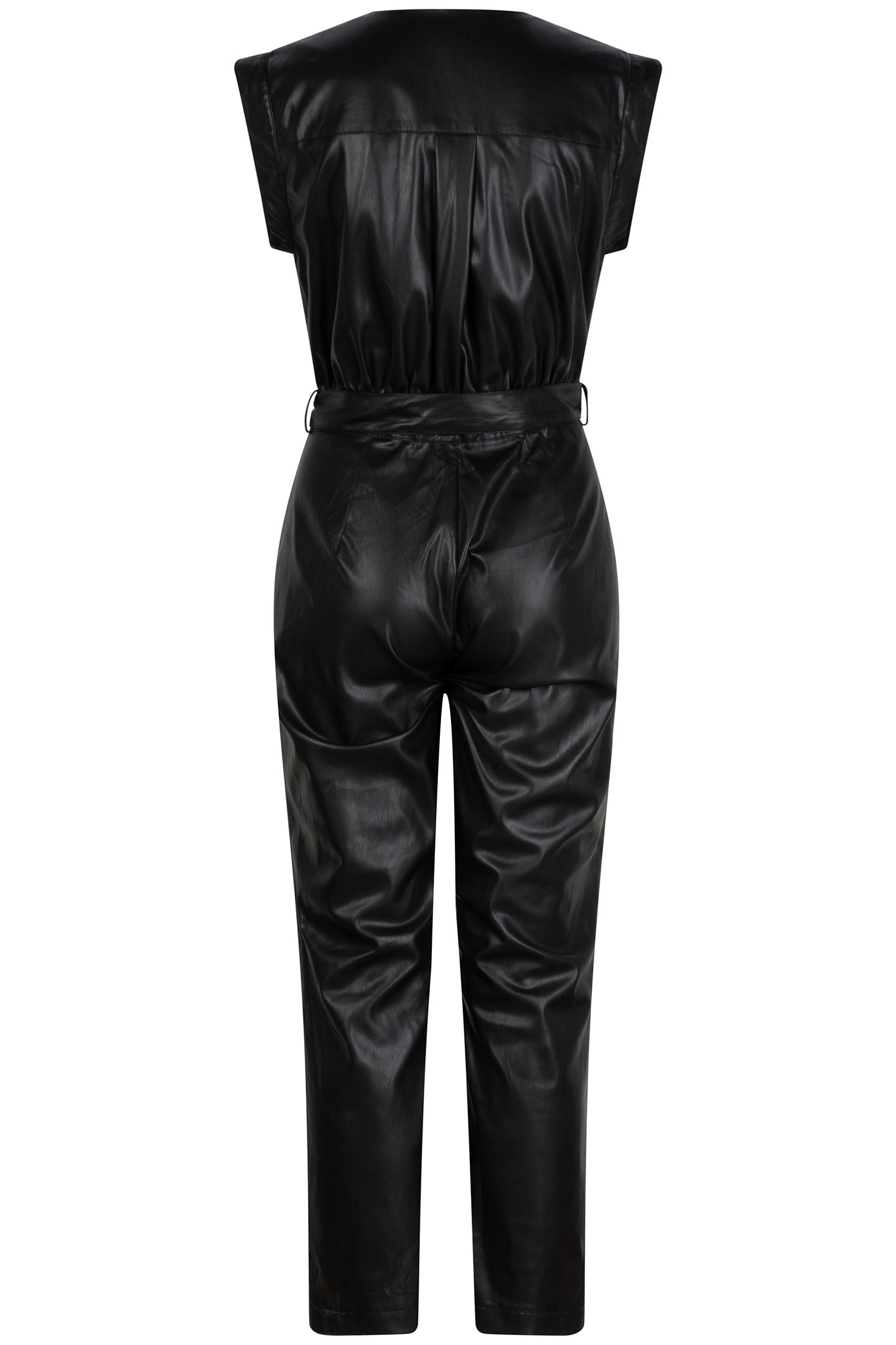 JUMPSUIT PU BLACK 7