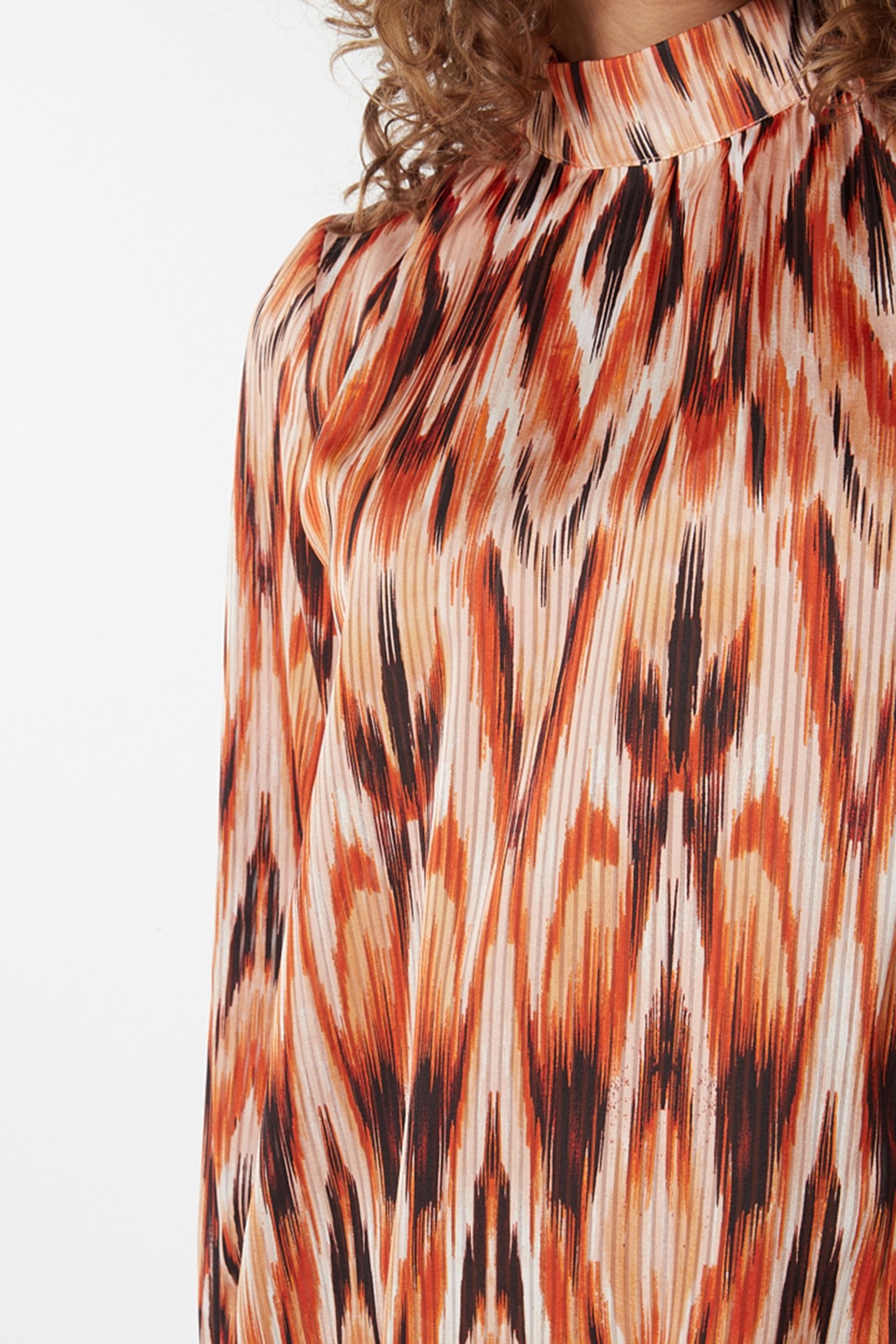 BLOUSE COL ETHNIC SKINS PRINT 6