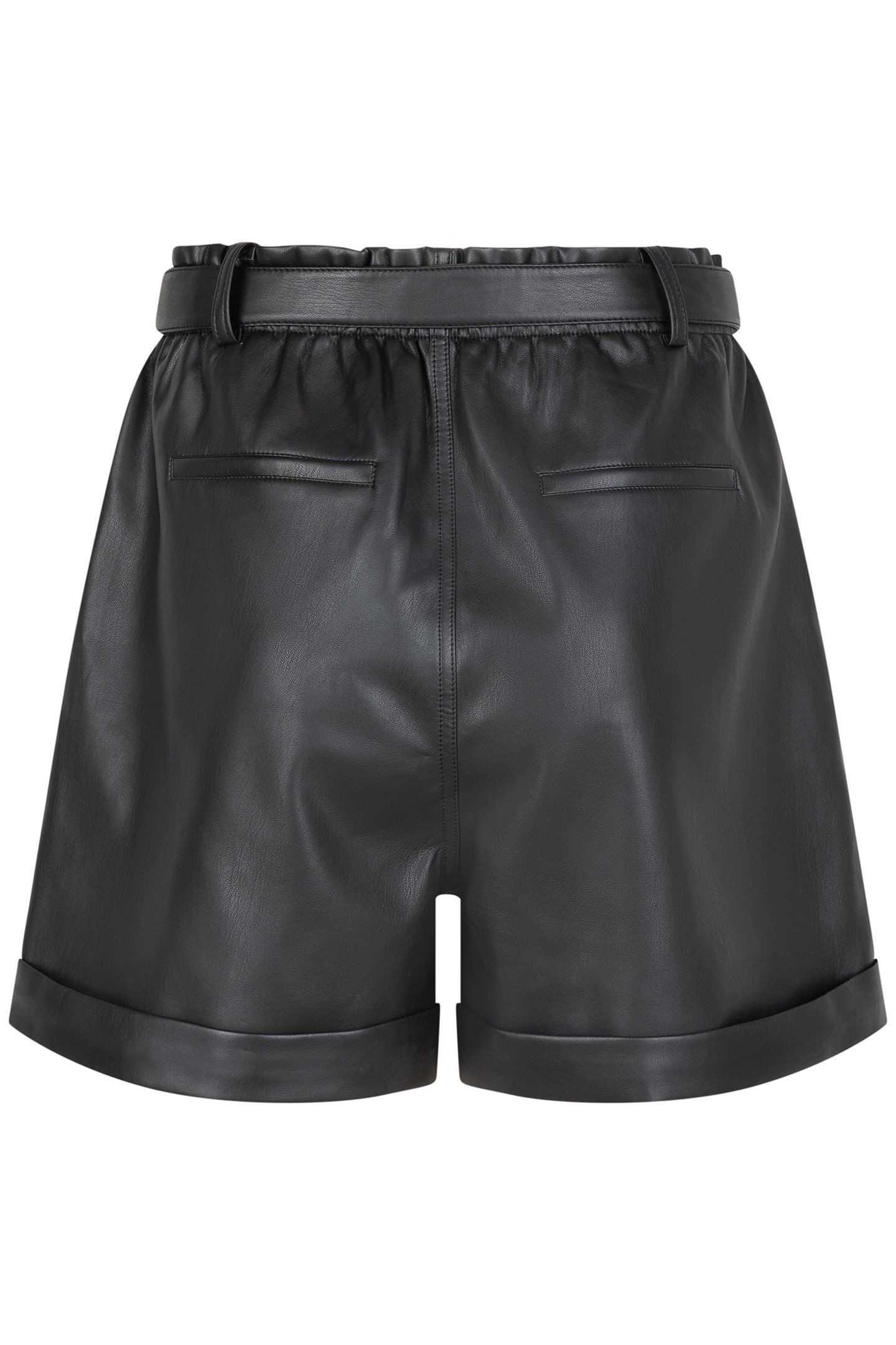 SHORTS PU BLACK 4