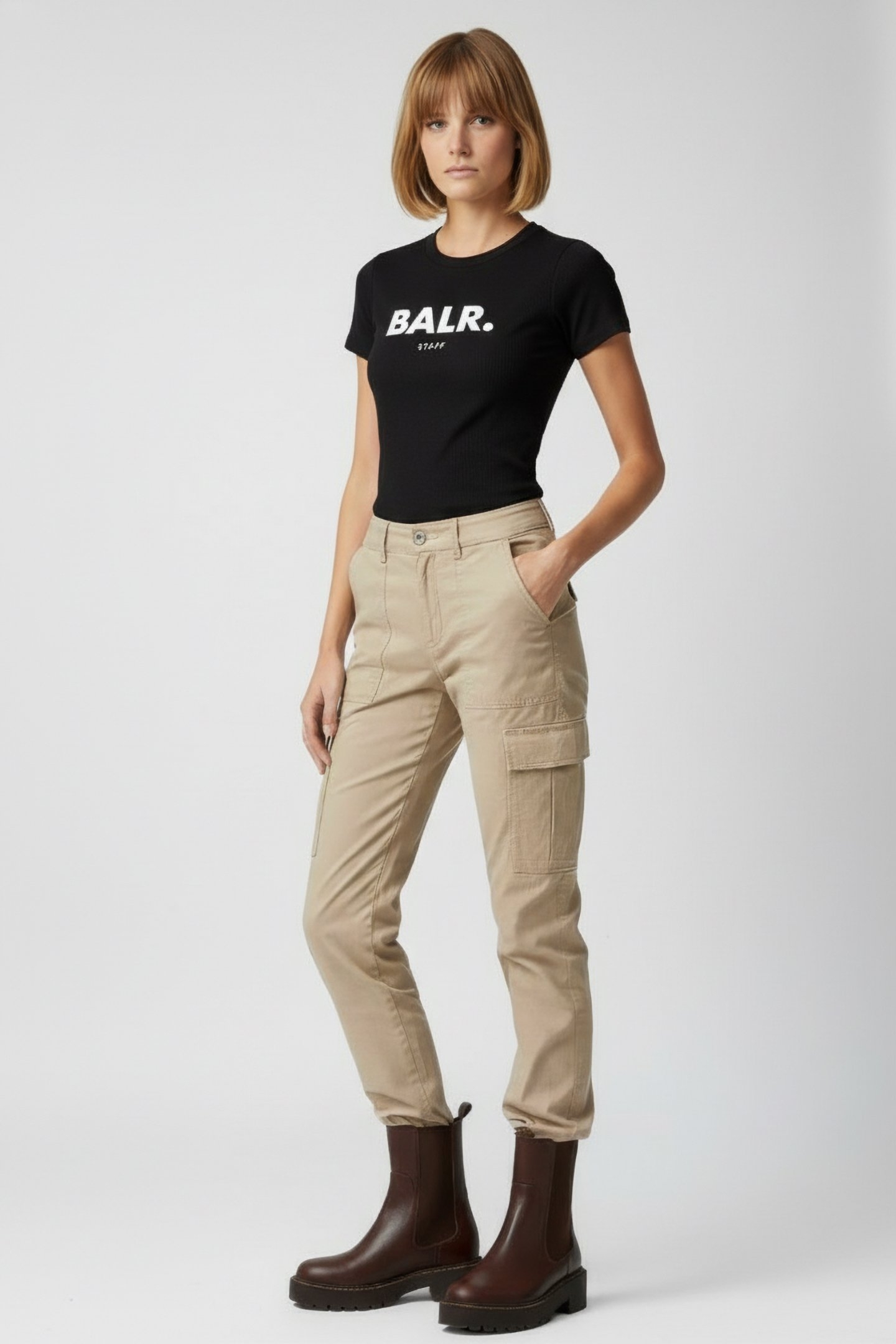 STAFF T-SHIRT WOMEN BLACK 1