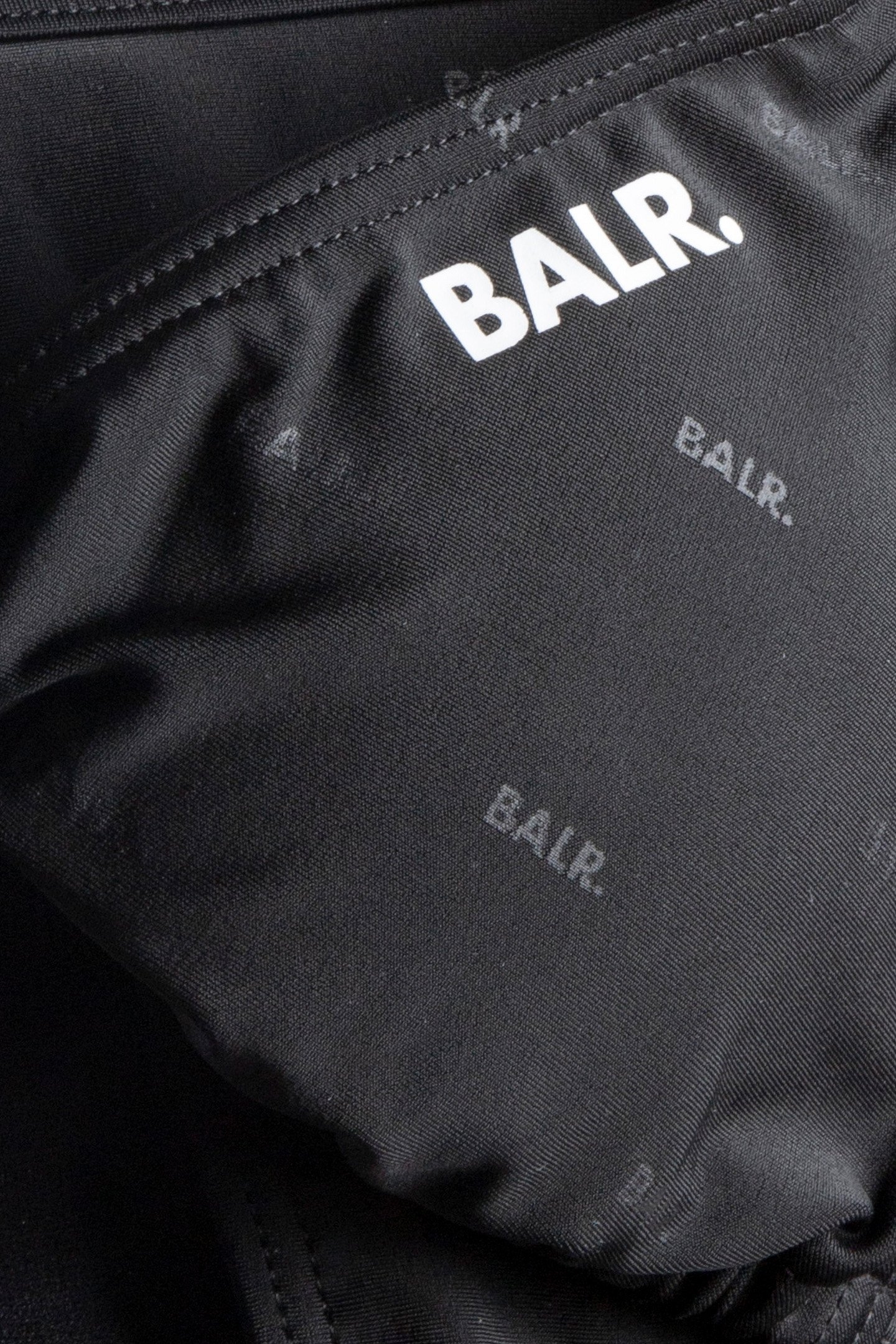 TRIANGLE KNOT BIKINI BRAND BLACK 4