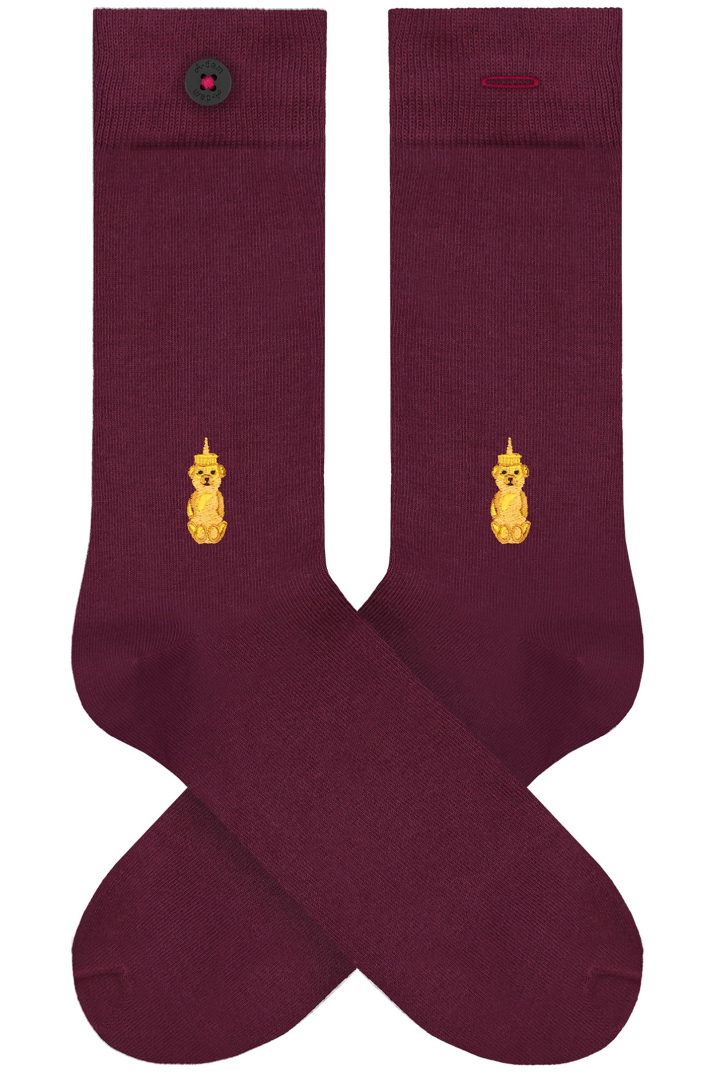 UNISEX A-DAM 4-PACK CASUAL SOCKS MULTICOLOR 4