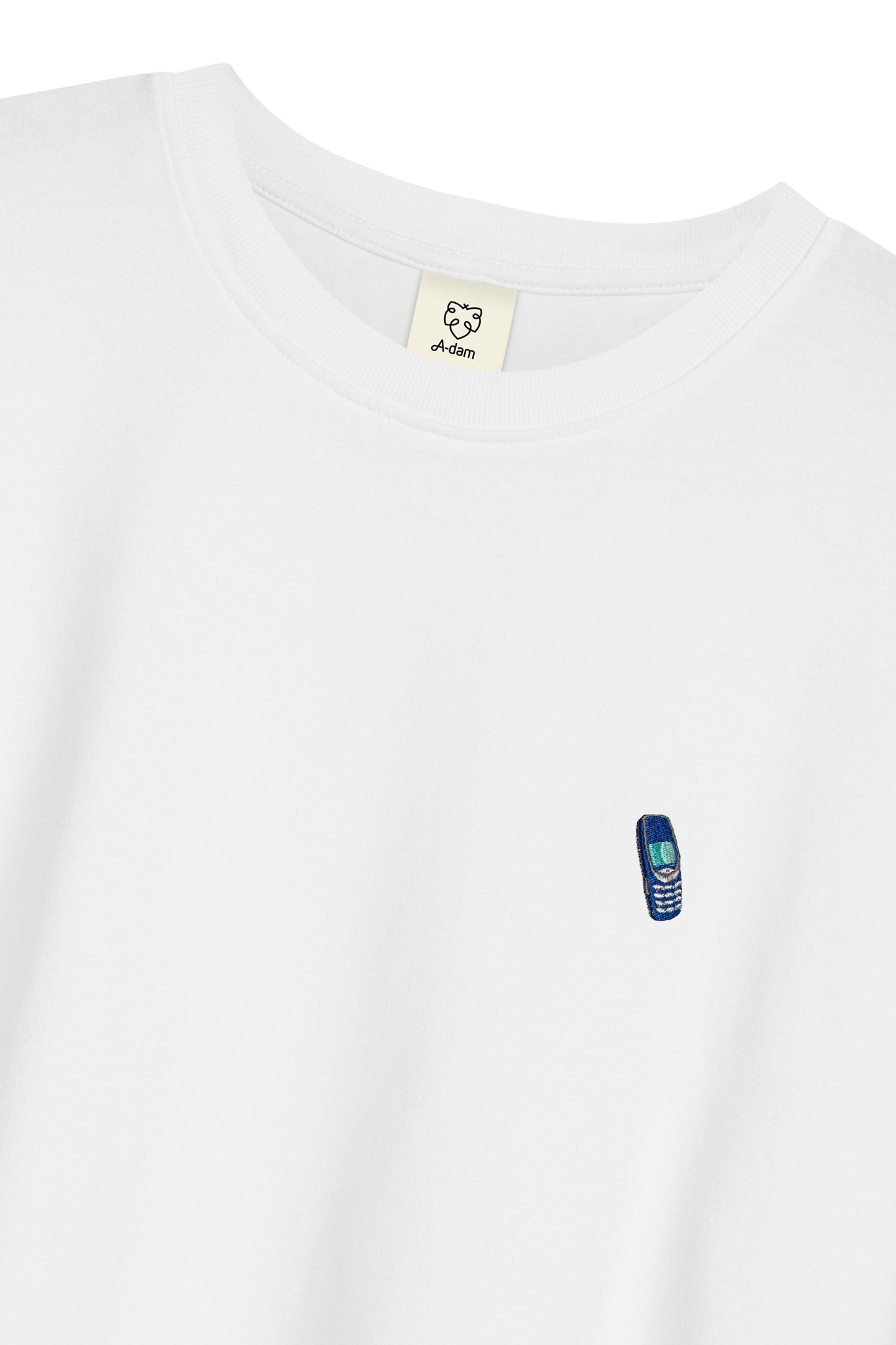 T-SHIRT WHITE MOBILE WHITE 3