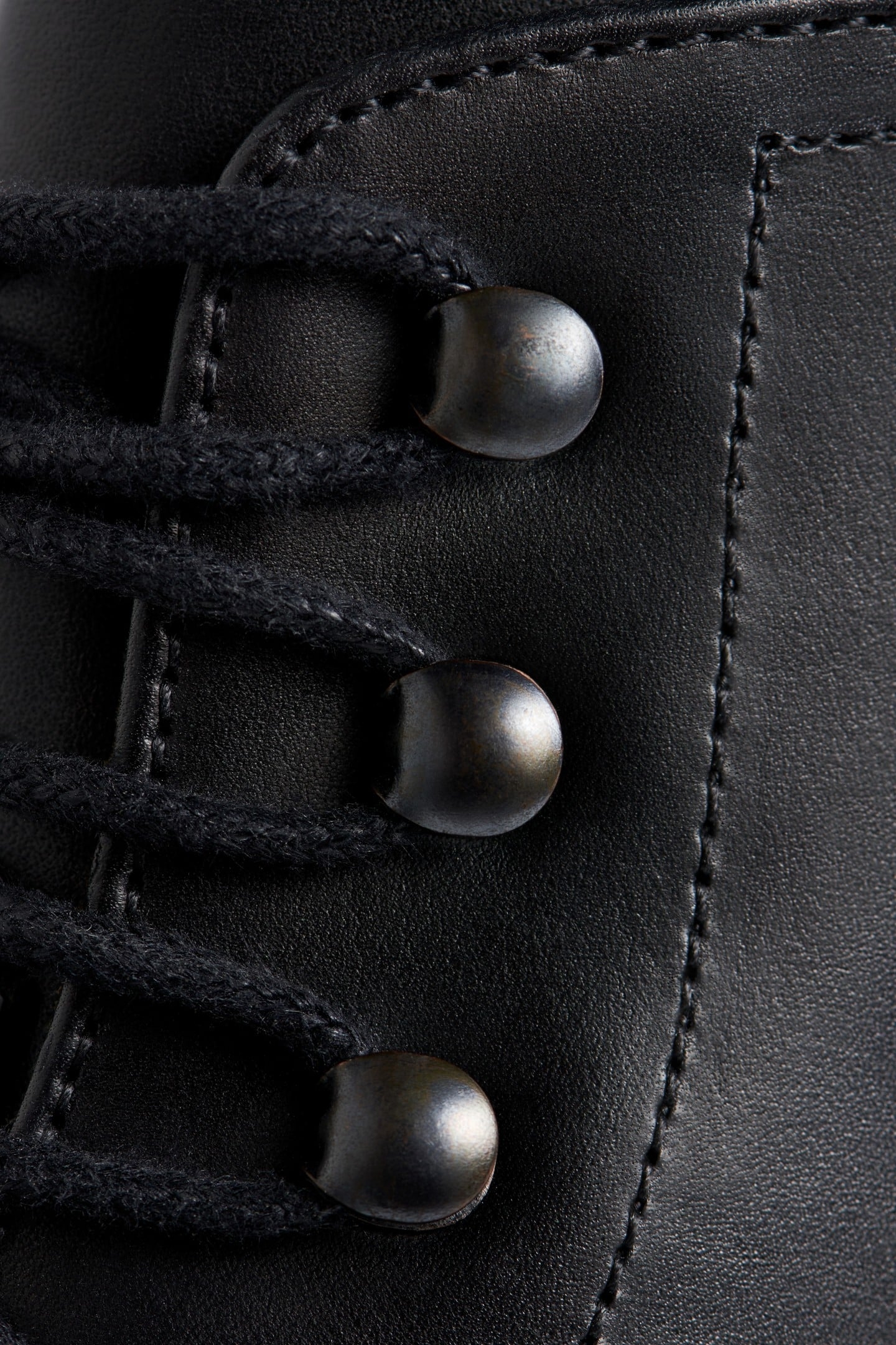 LEATHER-BOOT-BLACK BLACK 6