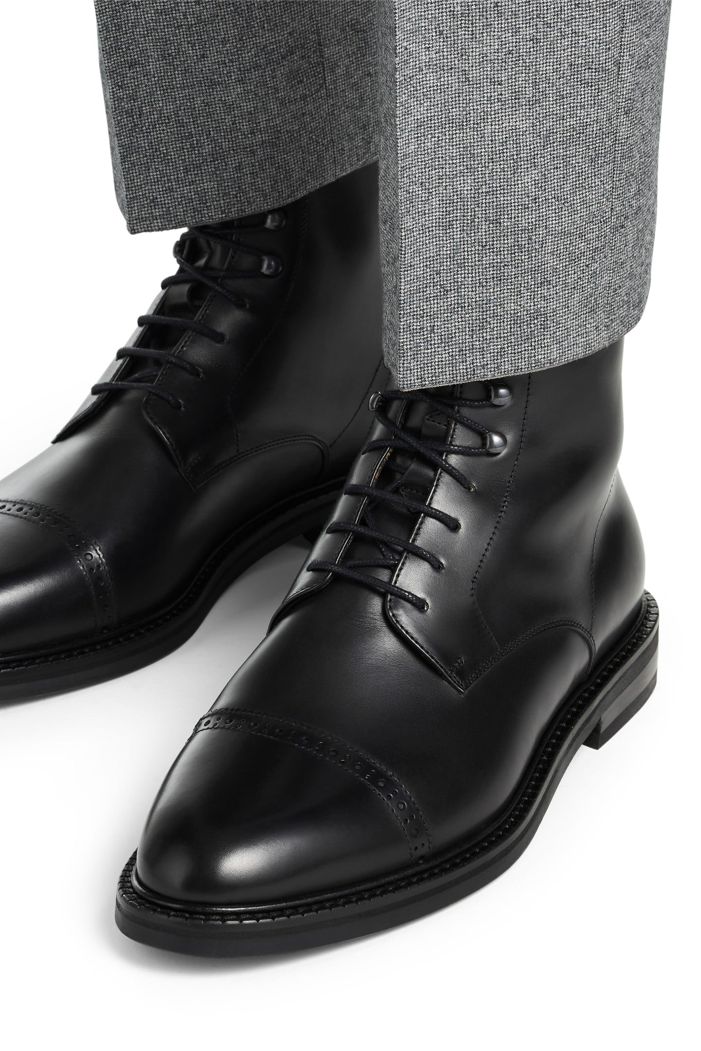 LEATHER-BOOT-BLACK BLACK 3