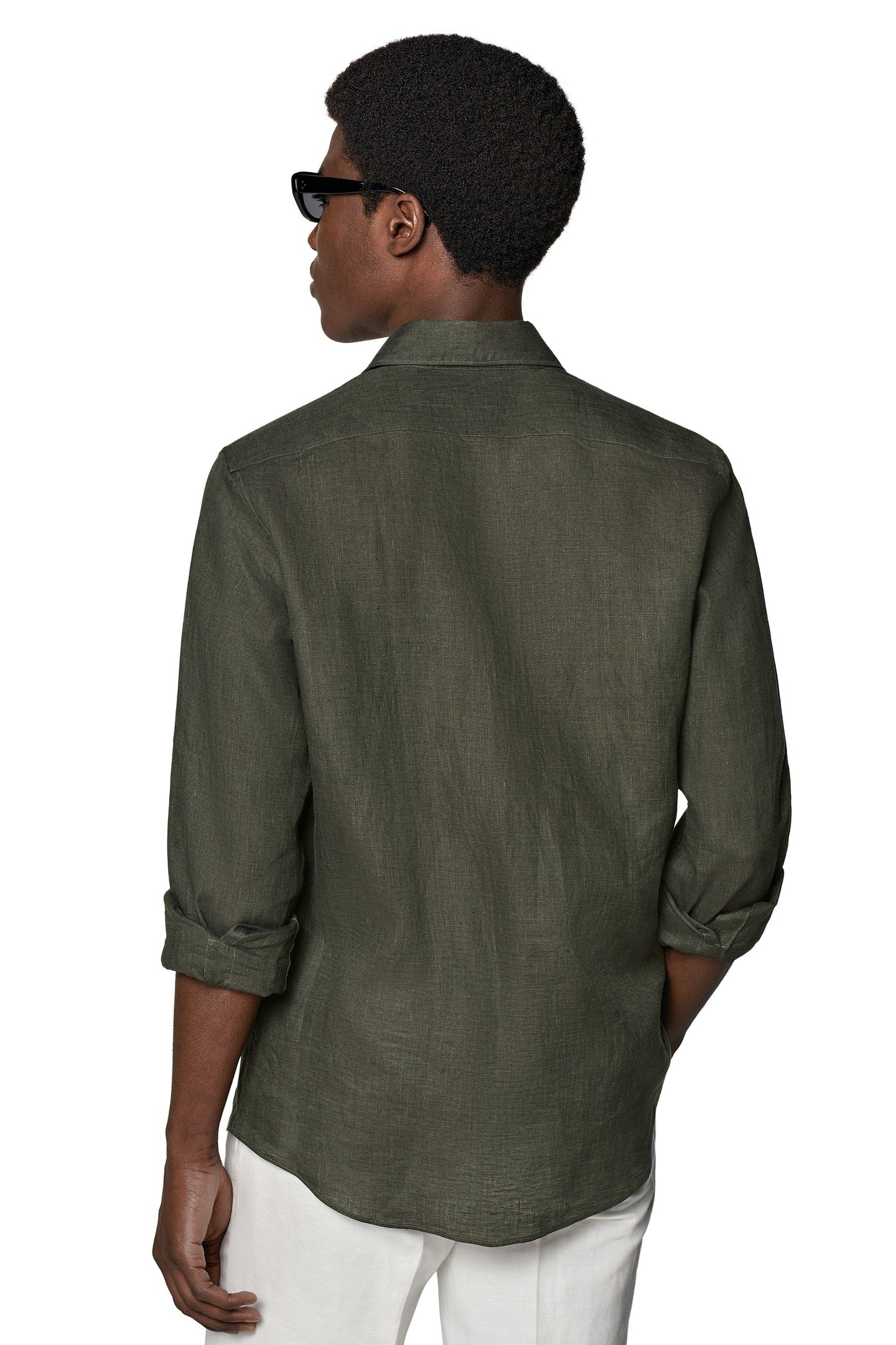 PURE LINEN GREEN GREEN 4
