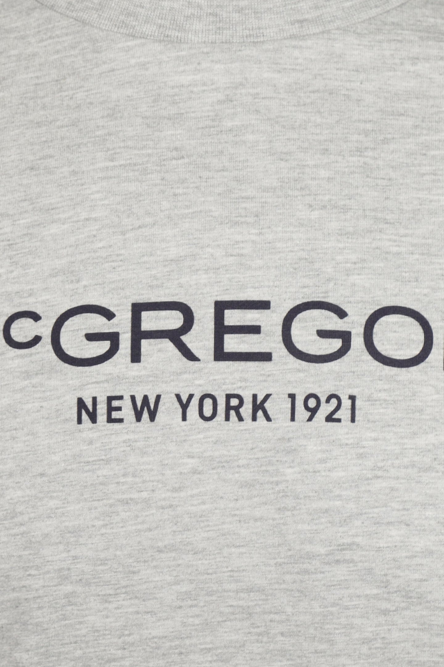 ESSENTIAL LOGO TEE MEDIUM GREY MELANGE 7