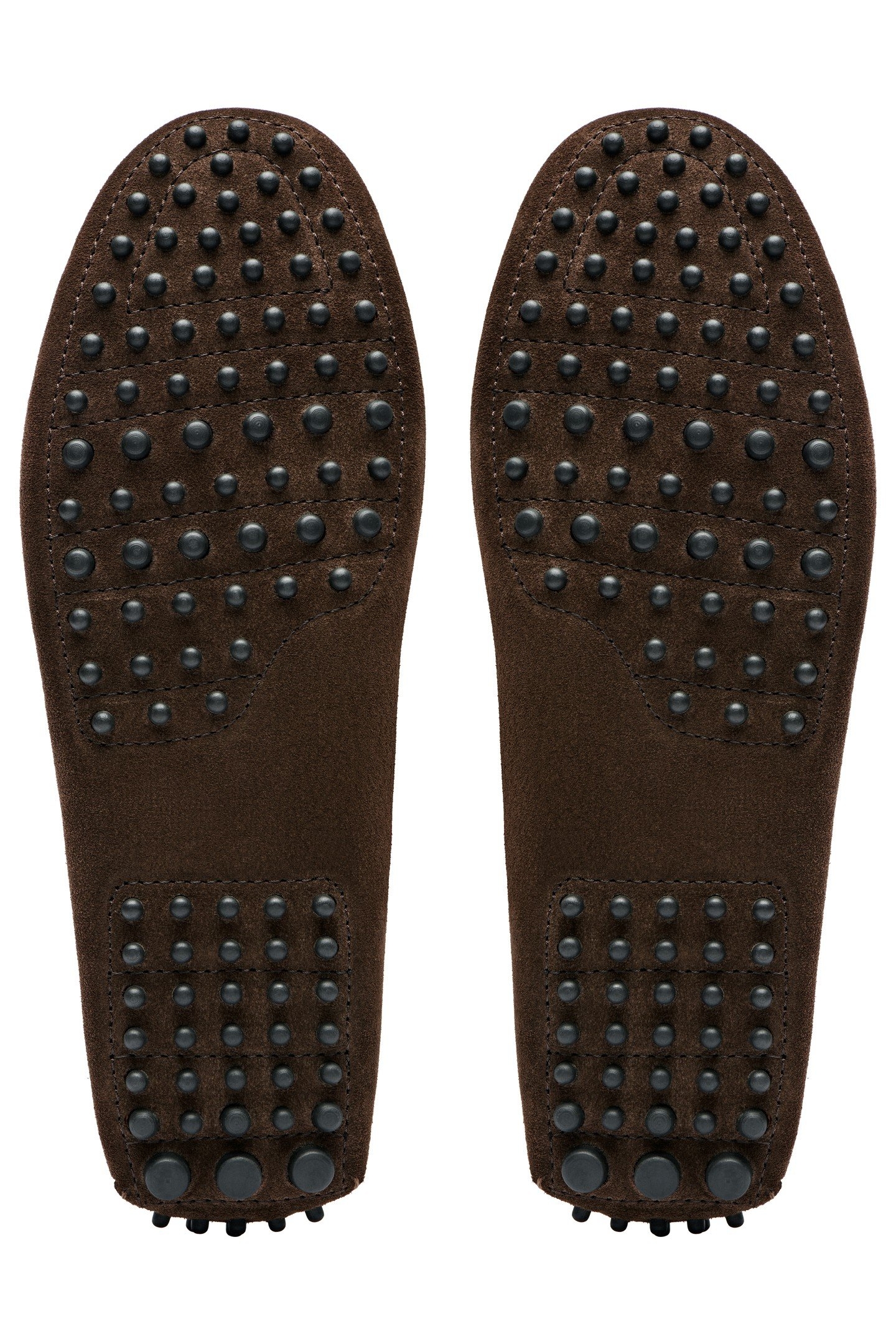 SUEDE-DRIVERMOCCASIN-MID BROWN MID BROWN 6