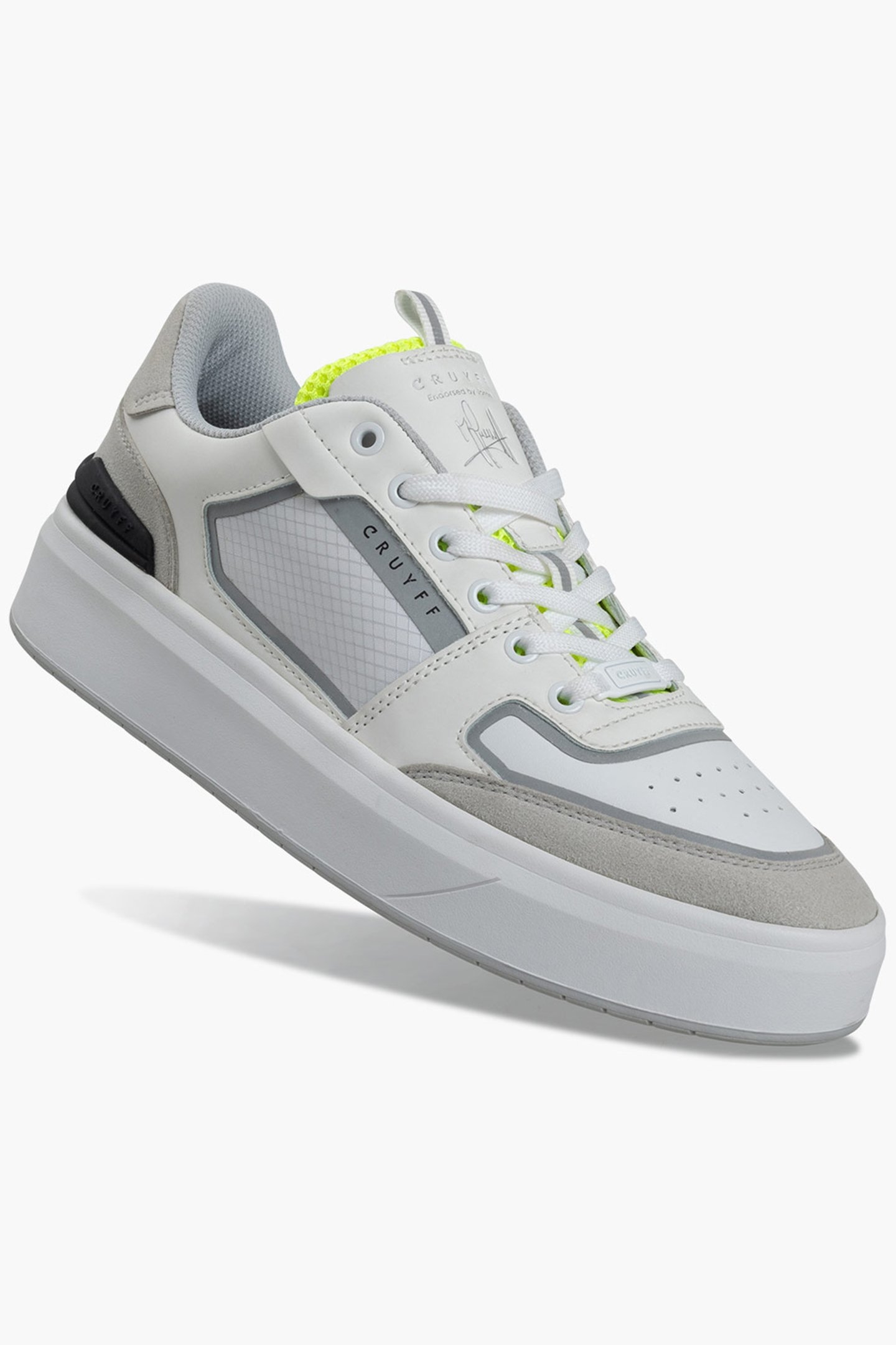 ENDORSED TENNIS WHITE/FLUO YELLOW 6