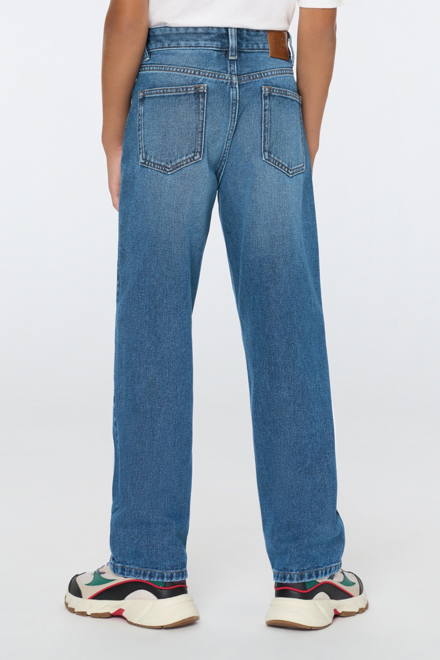 BOYS MEDIUM 5PKT STRAIGHT FIT JEAN INDIGO FORCE 2