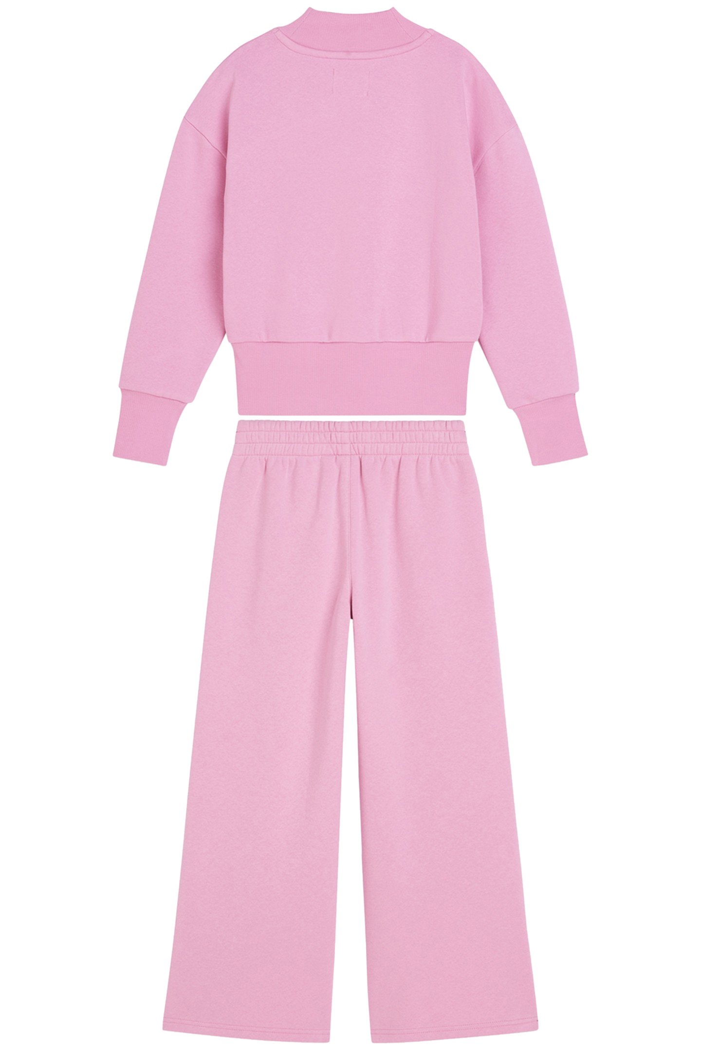 GIRLS FLEECE SET LT PASTEL PURPLE 2