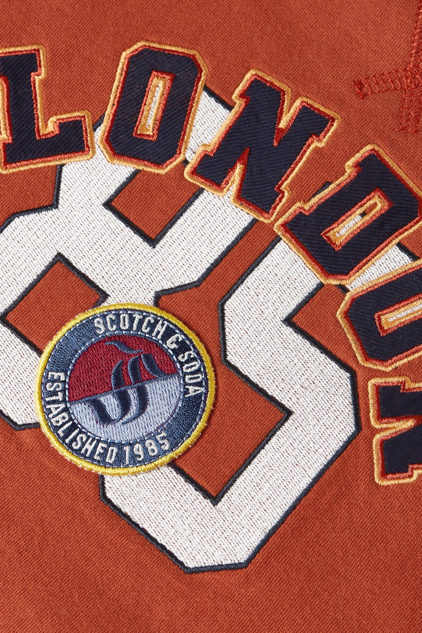 BOYS GRAPHIC CREWNECK CHILE RED 3