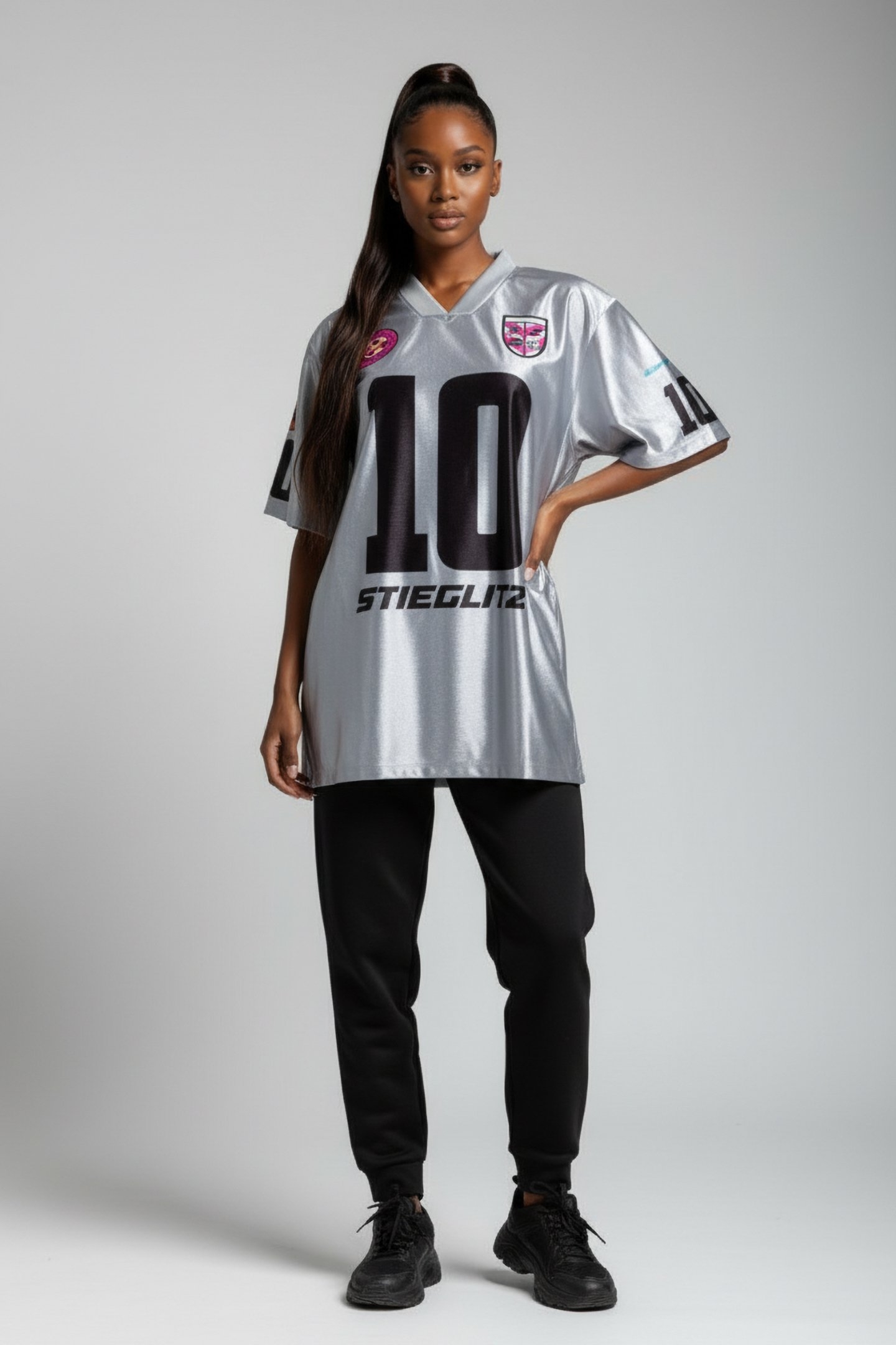 SAAR FOOTBALL JERSEY SILVER 1