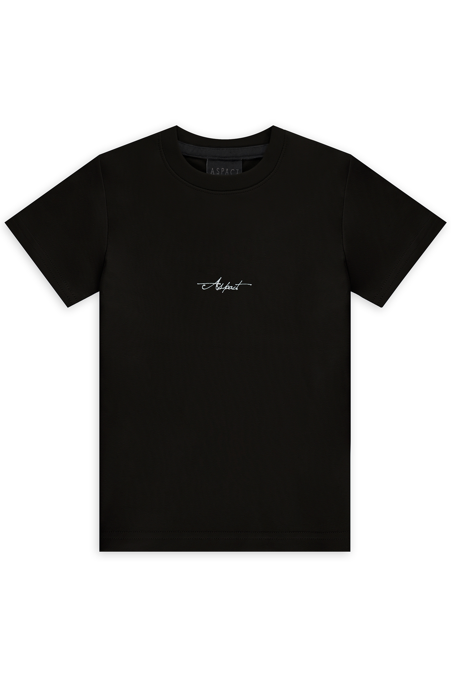 KIDS SIGNATURE TEE BLACK 1