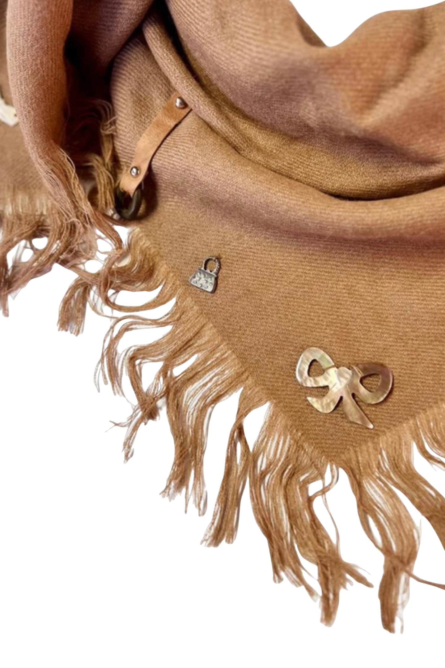 SCARF SQUARE 500 CAMEL 2