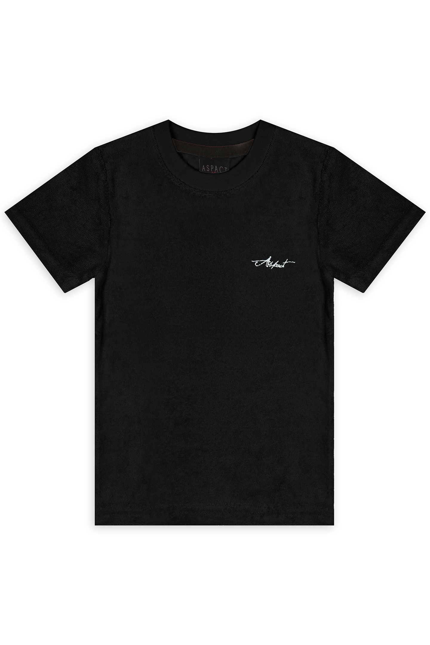 KIDS TERRY TEE BLACK 1
