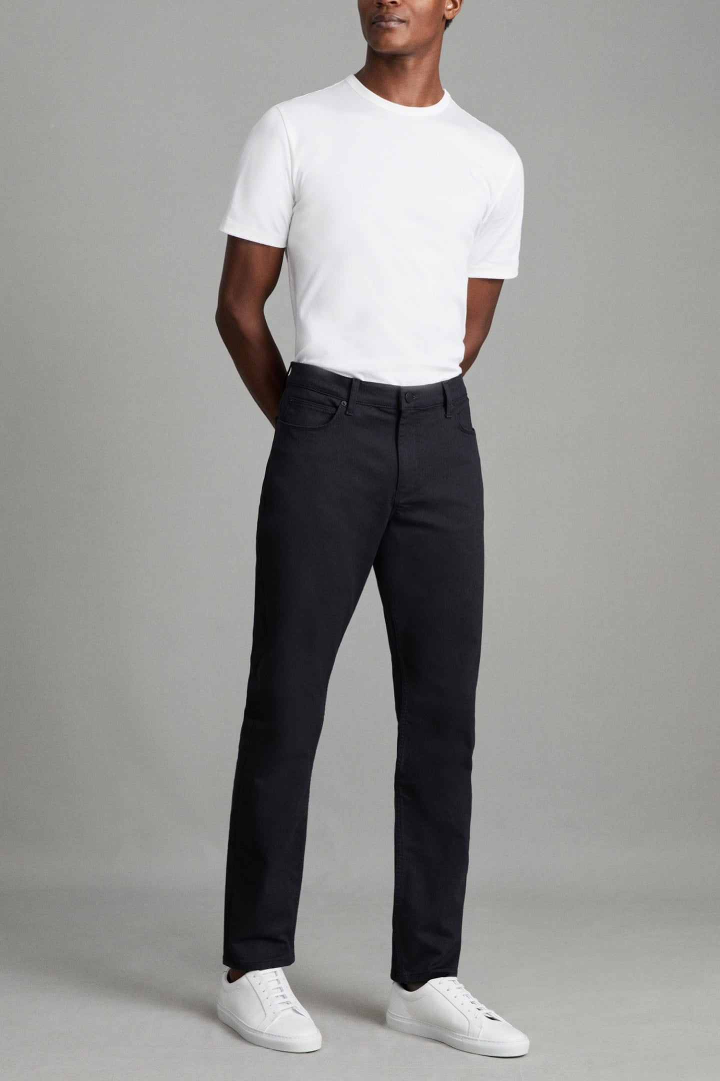 STAY BLUE SLIM JEANS BLUE 3