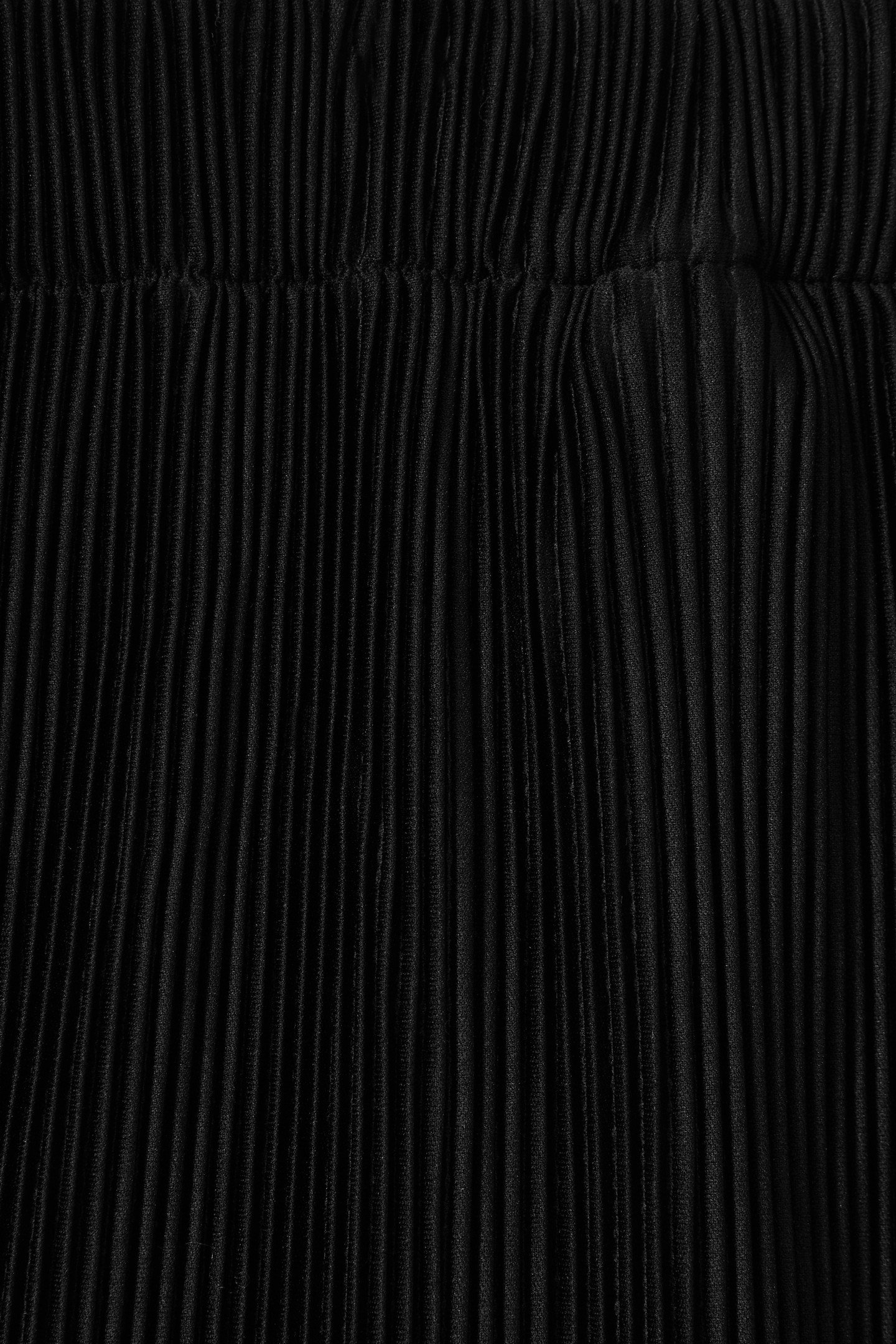 ELASTICATED WAIST PLISSE SHORT BLACK 5